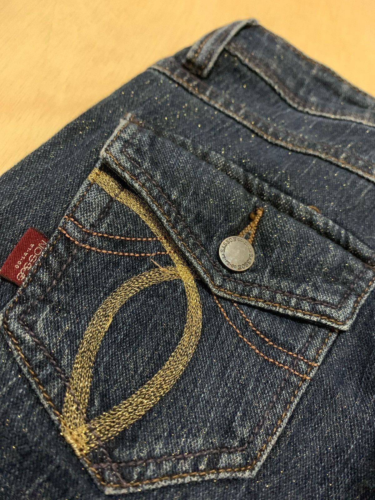 If Six Was Nine × Japanese Brand Vintage Flare OO-La-La Sasson Jeans Bootcut Size US 28 / EU 44 - 7 Thumbnail