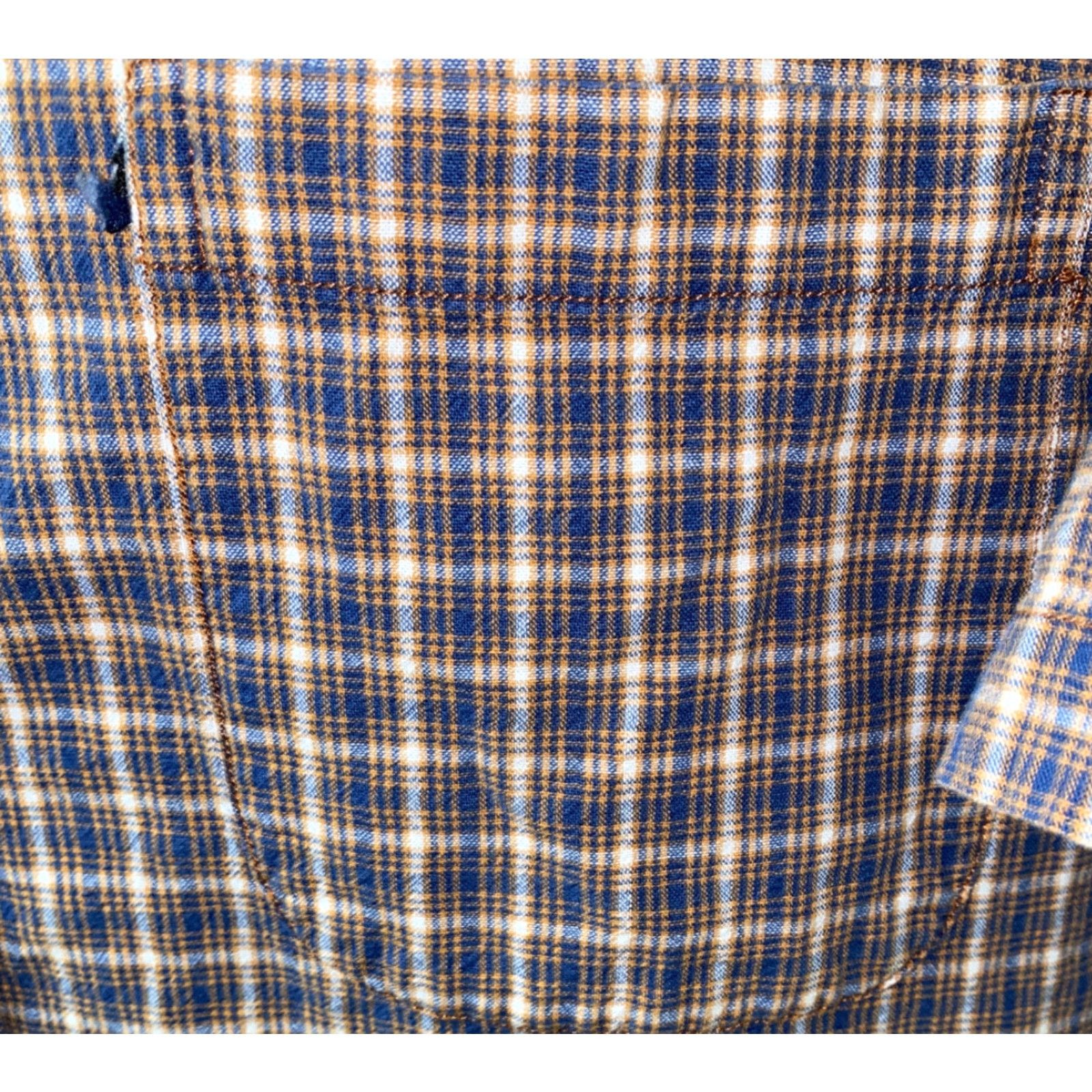 Ralph Lauren Ralph Lauren Mens Short Sleeve Plaid Cotton Shirt XL Multicolor Casual Button-Up Size US XL / EU 56 / 4 - 4 Thumbnail