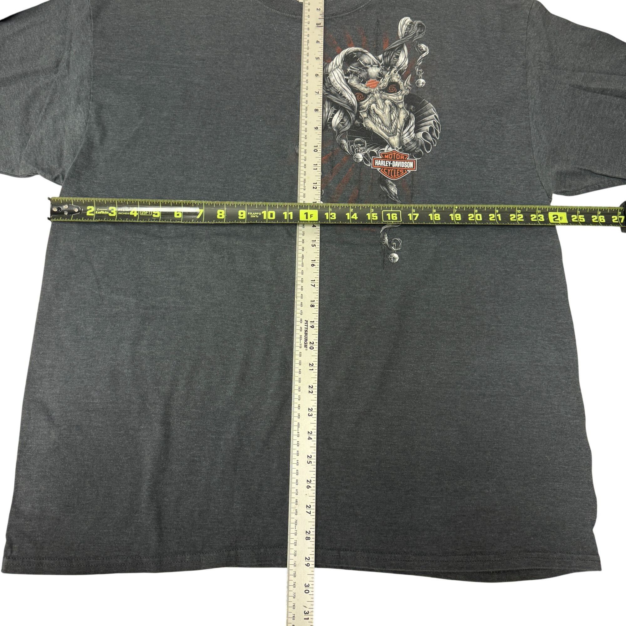Harley Davidson Y2K HARLEY DAVIDSON Motorcycle DRAGON CLOWN Biker T Shirt 2X Size US XXL / EU 58 / 5 - 9 Thumbnail