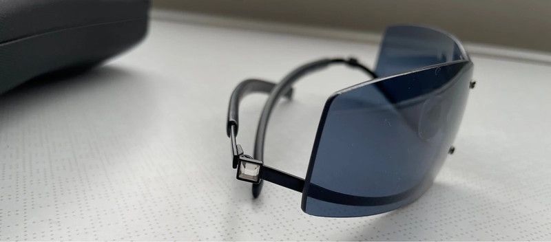 Chanel ⚡️Chanel Sunglasses 4066 B Rhinestone CC Logo Rimless 4017-D Size ONE SIZE - 9 Thumbnail