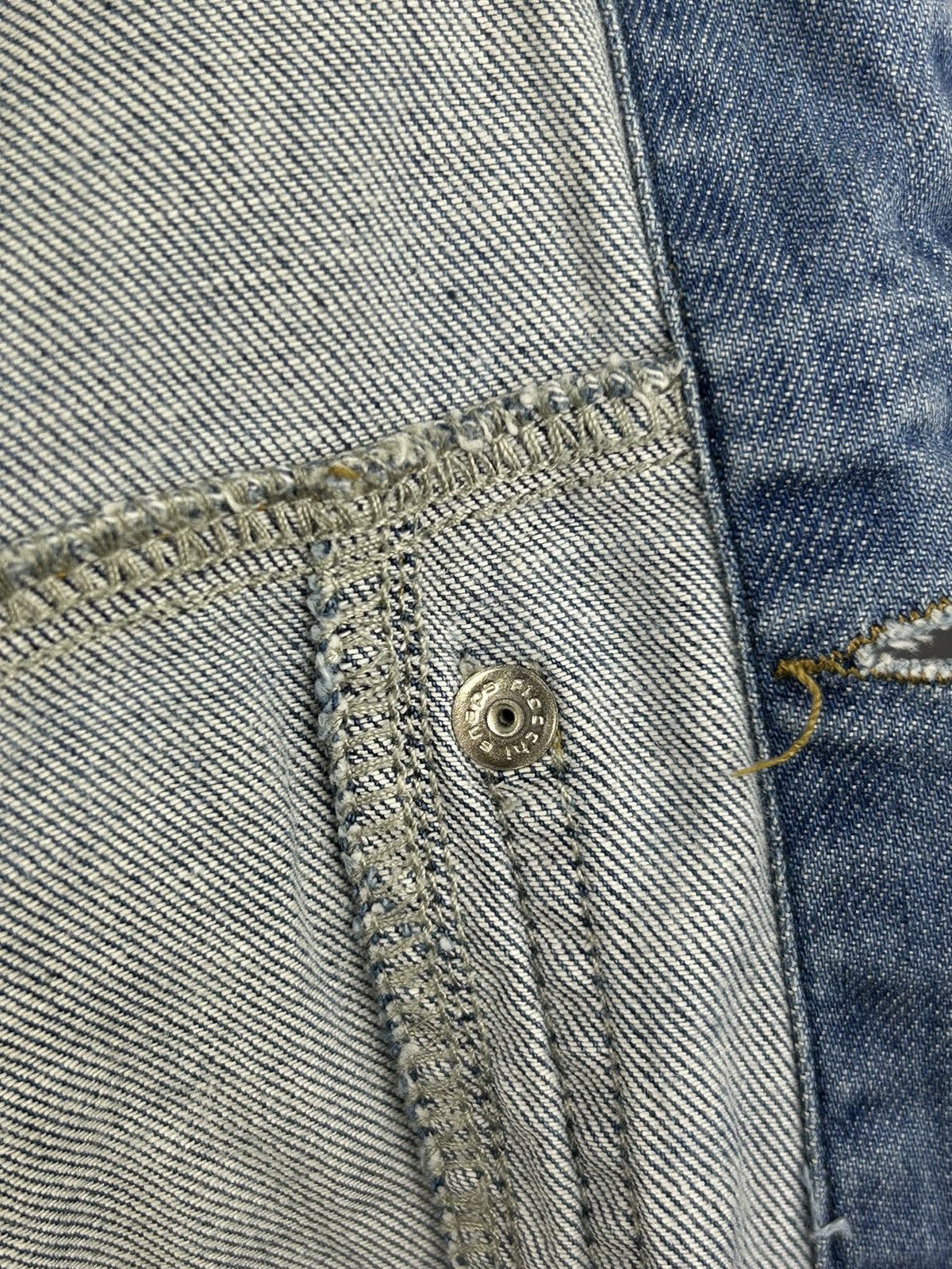 Dolce & Gabbana × Vintage 90s Vintage Dolce & Gabbana D&G Denim Jacket XS y2k RARE Size XS / US 0-2 / IT 36-38 - 10 Thumbnail