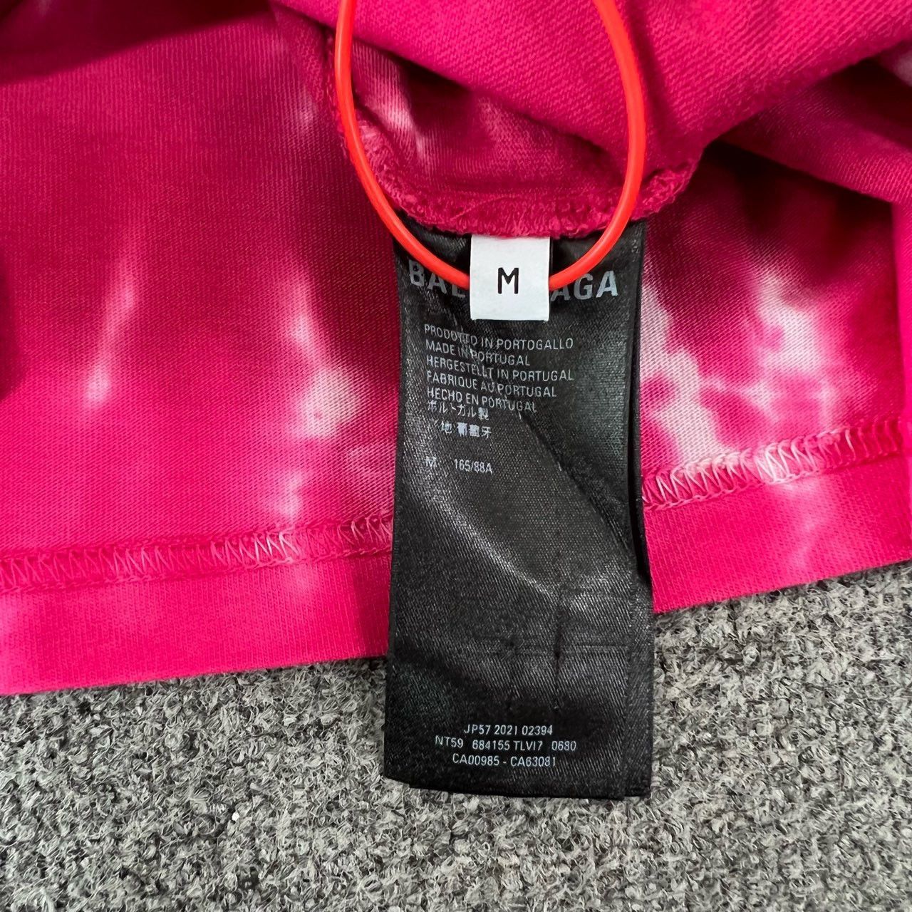 Balenciaga Balenciaga Valentine's Day Limited Tie Dye Short Sleeve T-S Size US M / EU 48-50 / 2 - 6 Thumbnail