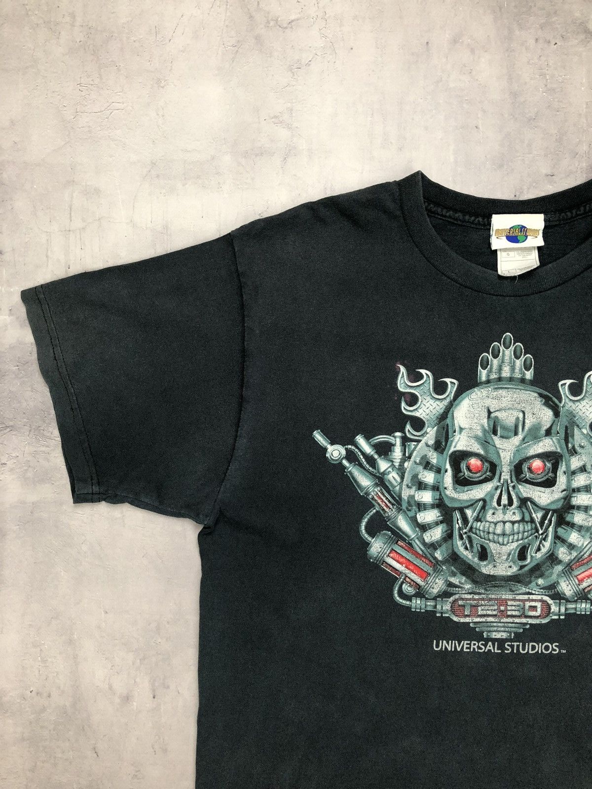 Band Tees × Vintage Vintage Universal Studios Hollywood T2-3D Terminator 2 shirt Size US L / EU 52-54 / 3 - 3 Thumbnail