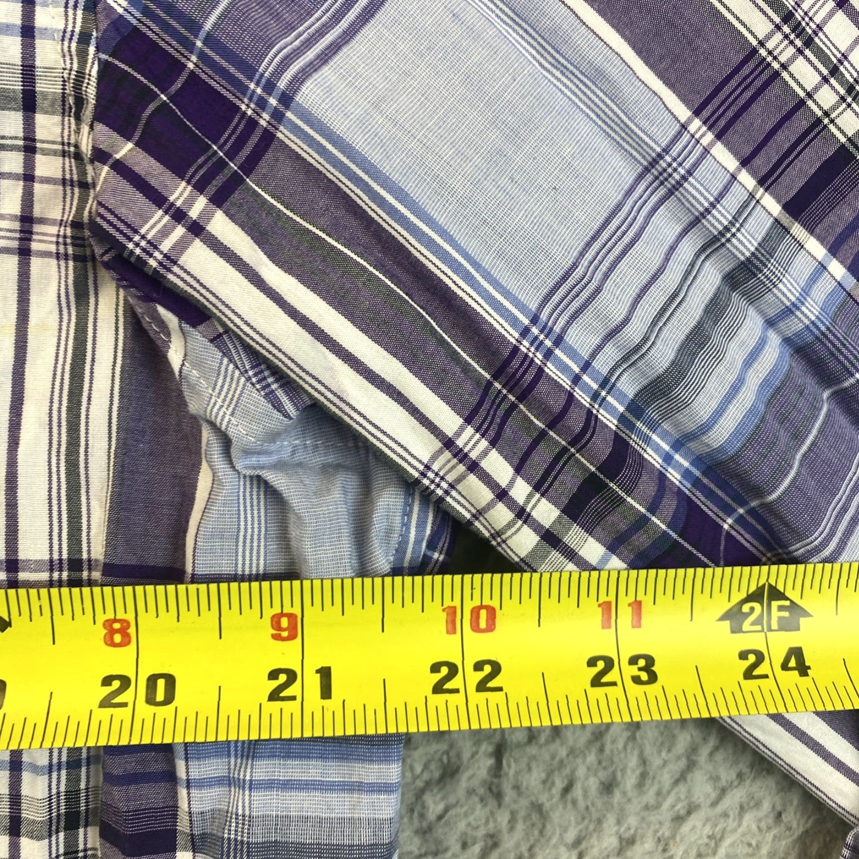 Banana Republic Banana Republic Shirt Mens Large Button Up Plaid Fit Cotton /82-51 Size US L / EU 52-54 / 3 - 7 Thumbnail