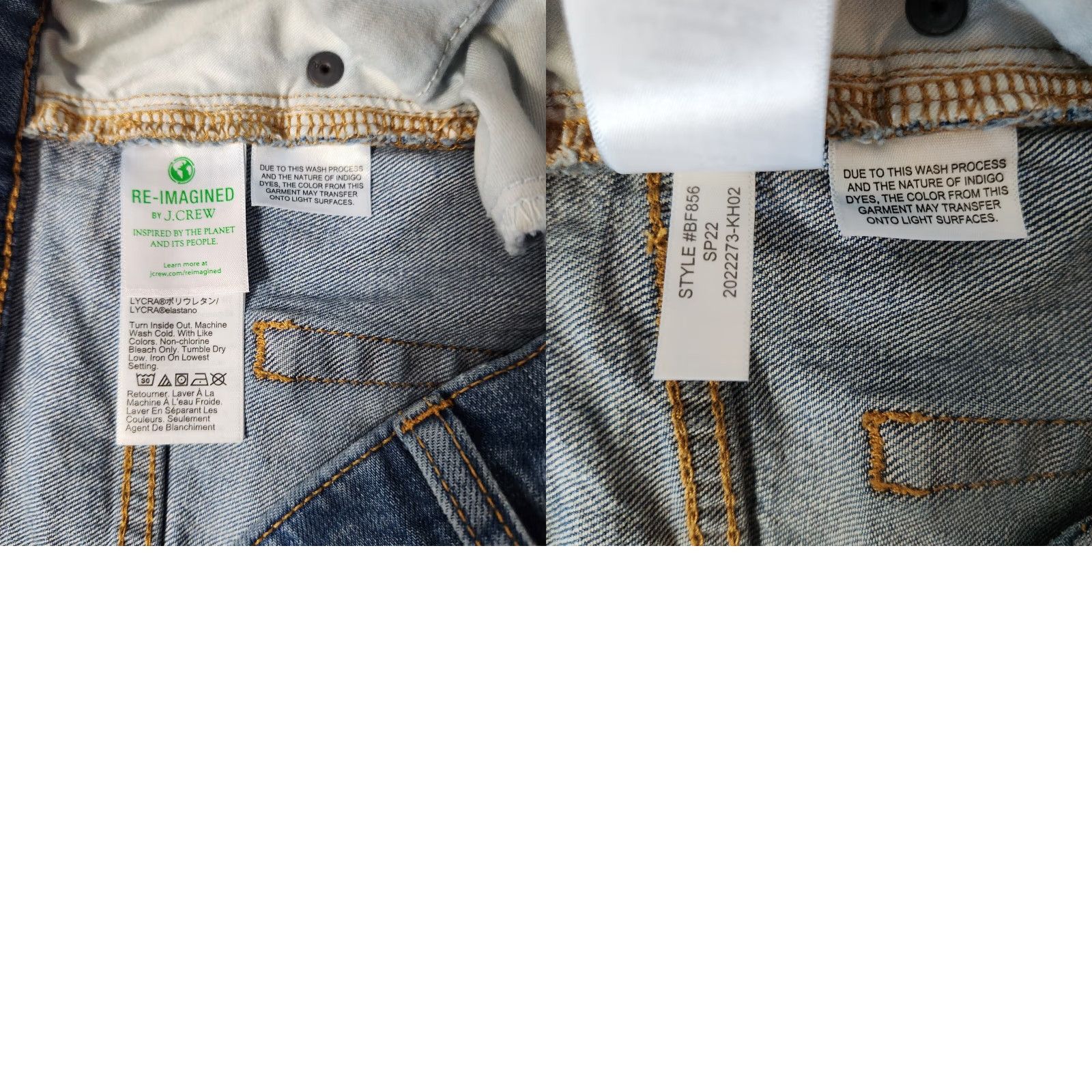 J.Crew J.CREW Mid Rise Flare Exposed Button Fly Crop Jeans 2022-Size 30 Blue Women Size 30" / US 8 / IT 44 - 8 Thumbnail