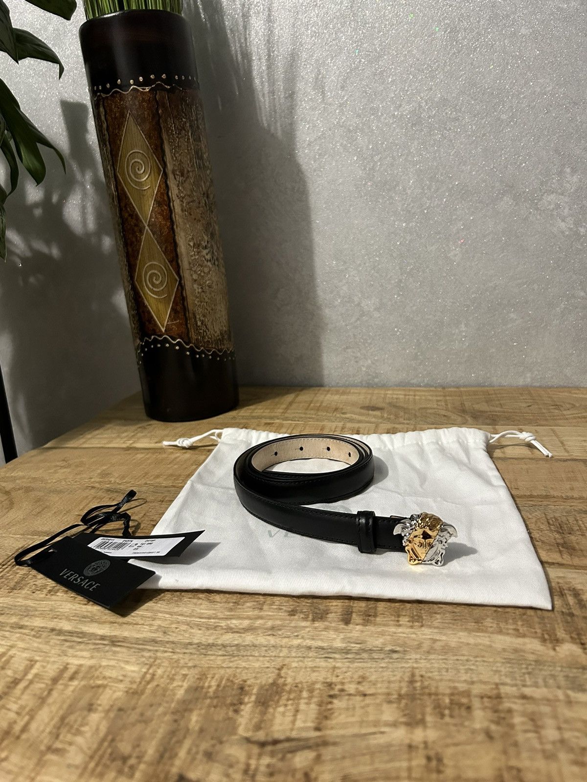 image of Versace Belt in Black, Women's