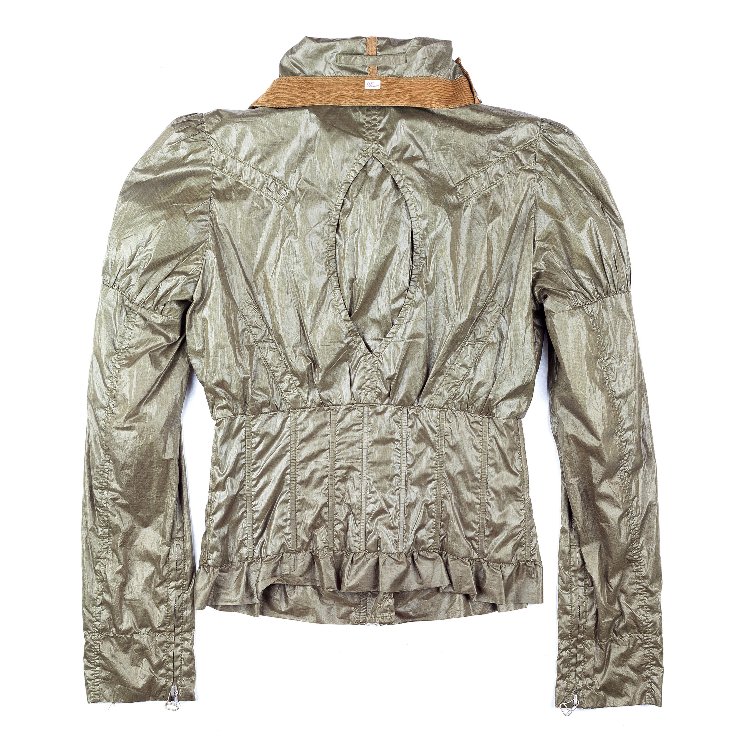Diesel Diesel Bustier Parachute Vintage Polyester Jacket (S) Size S / US 4 / IT 40 - 2 Thumbnail