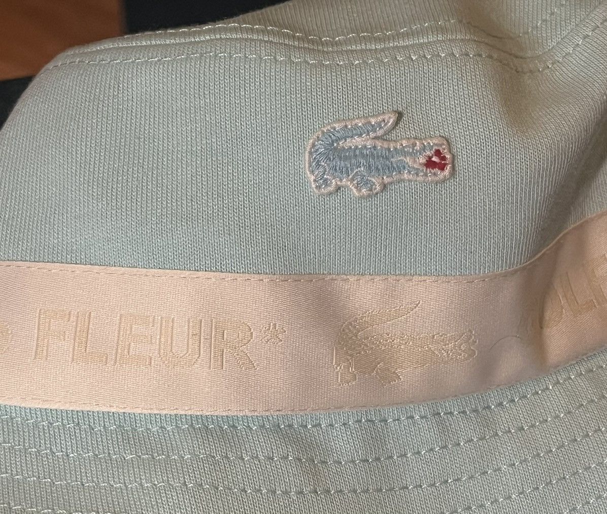 Golf Wang × Golf le Fleur × Lacoste Le Fleur x Lacoste Bucket Hat Size ONE SIZE - 4 Thumbnail