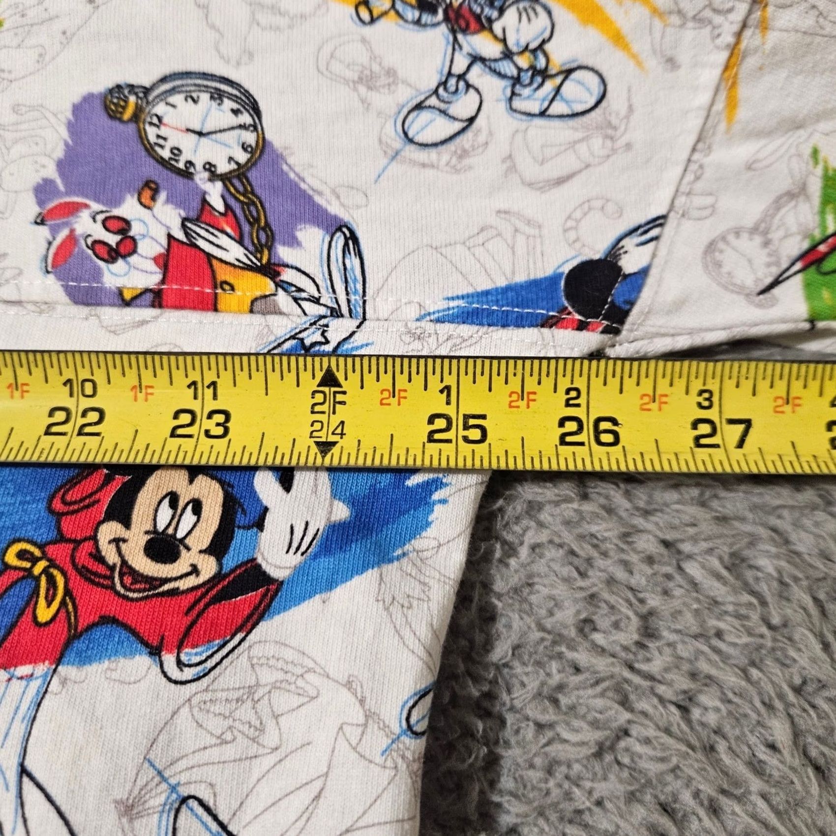 Disney Disney Mens Large White Disneyland Disneyworld Resort Spirit Jersey AOP Size US L / EU 52-54 / 3 - 5 Thumbnail