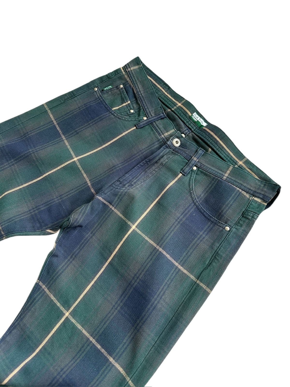 00’s Paul Smith Green Label Japan made plaid jeans