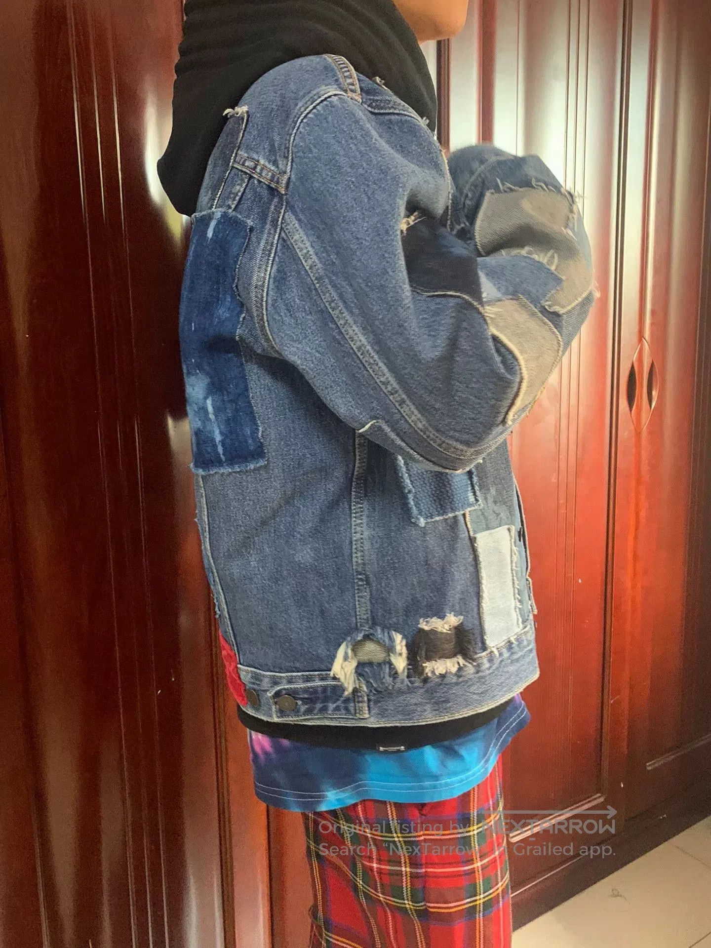 Levi's Vintage Clothing CGJoey Remake Boro Patch Denim Jacket. Size US M / EU 48-50 / 2 - 8 Thumbnail