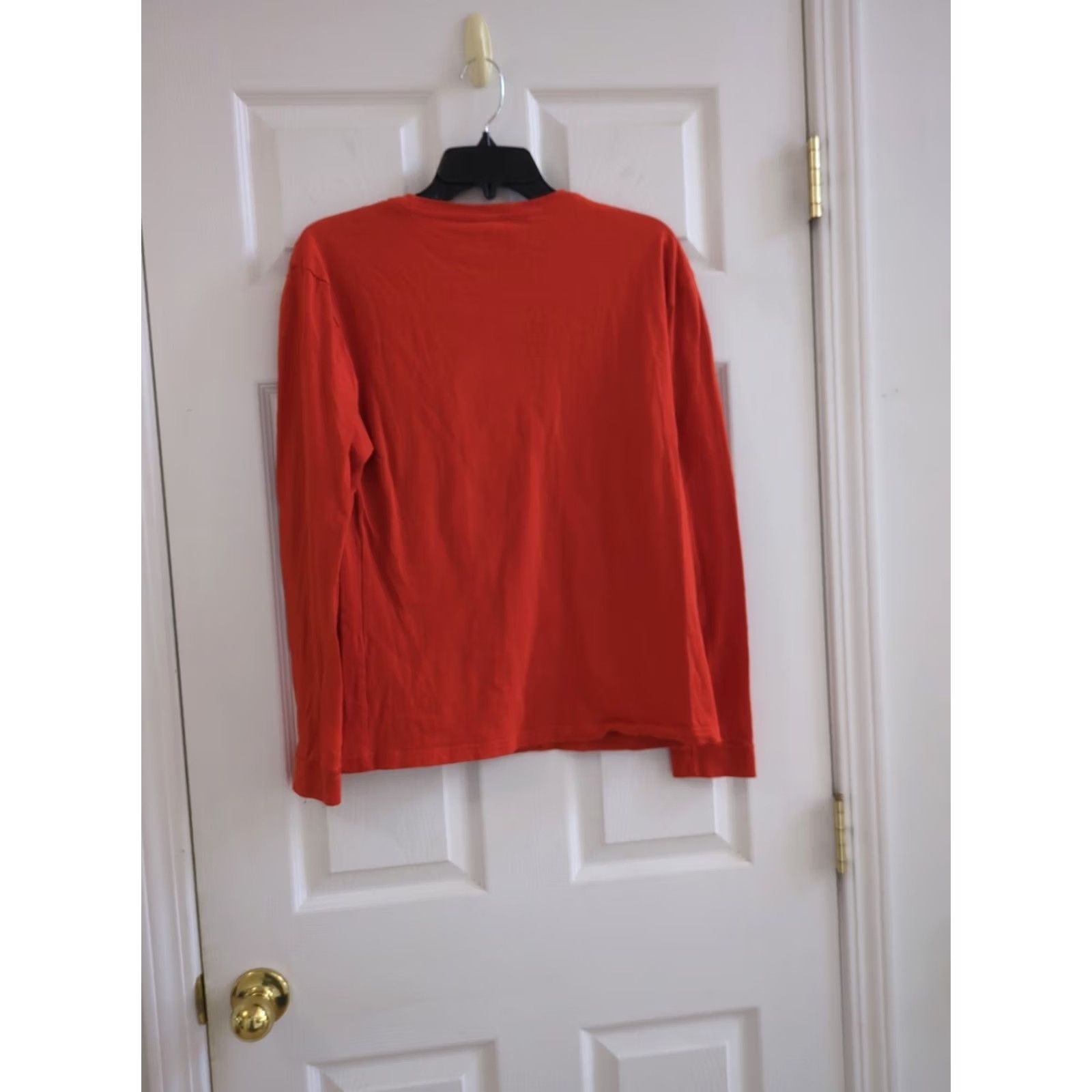 Adidas Adidas Womens Orange Amplifier Long Sleeve T Shirt M Orange Activewear Shirt Women Modern Basic M Size M / US 6-8 / IT 42-44 - 4 Thumbnail