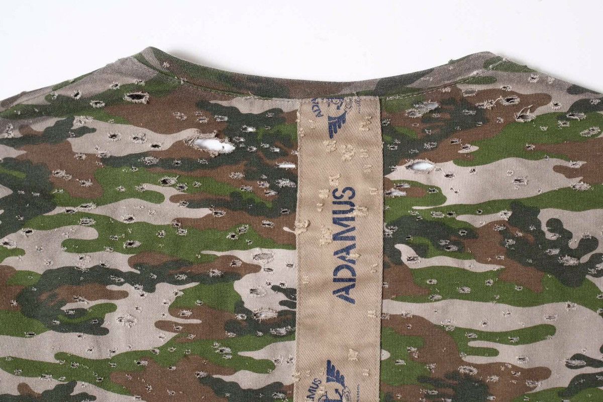 Japanese Brand adamus trashed long sleeve Size US M / EU 48-50 / 2 - 12 Thumbnail