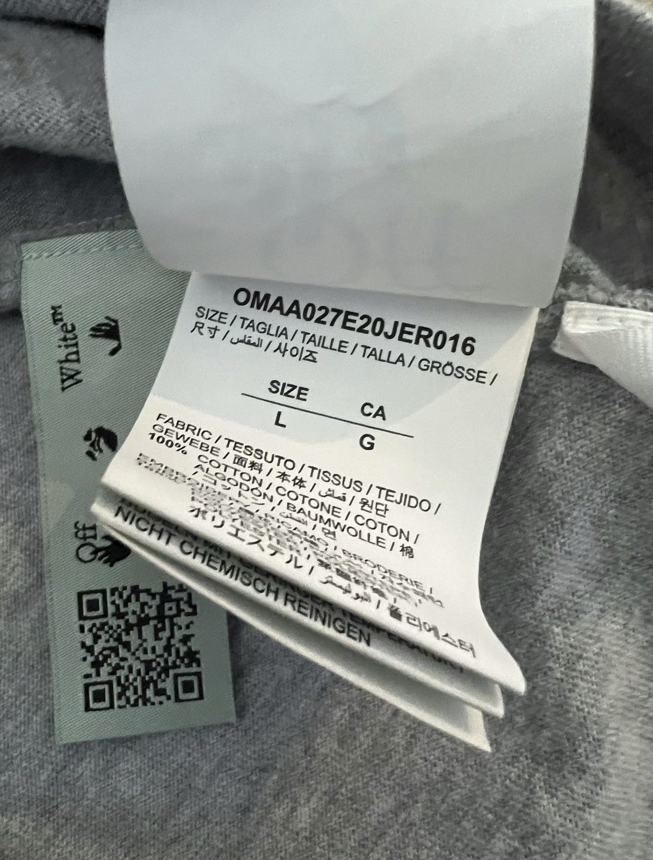 Off-White Off White T shirt Size US L / EU 52-54 / 3 - 8 Thumbnail