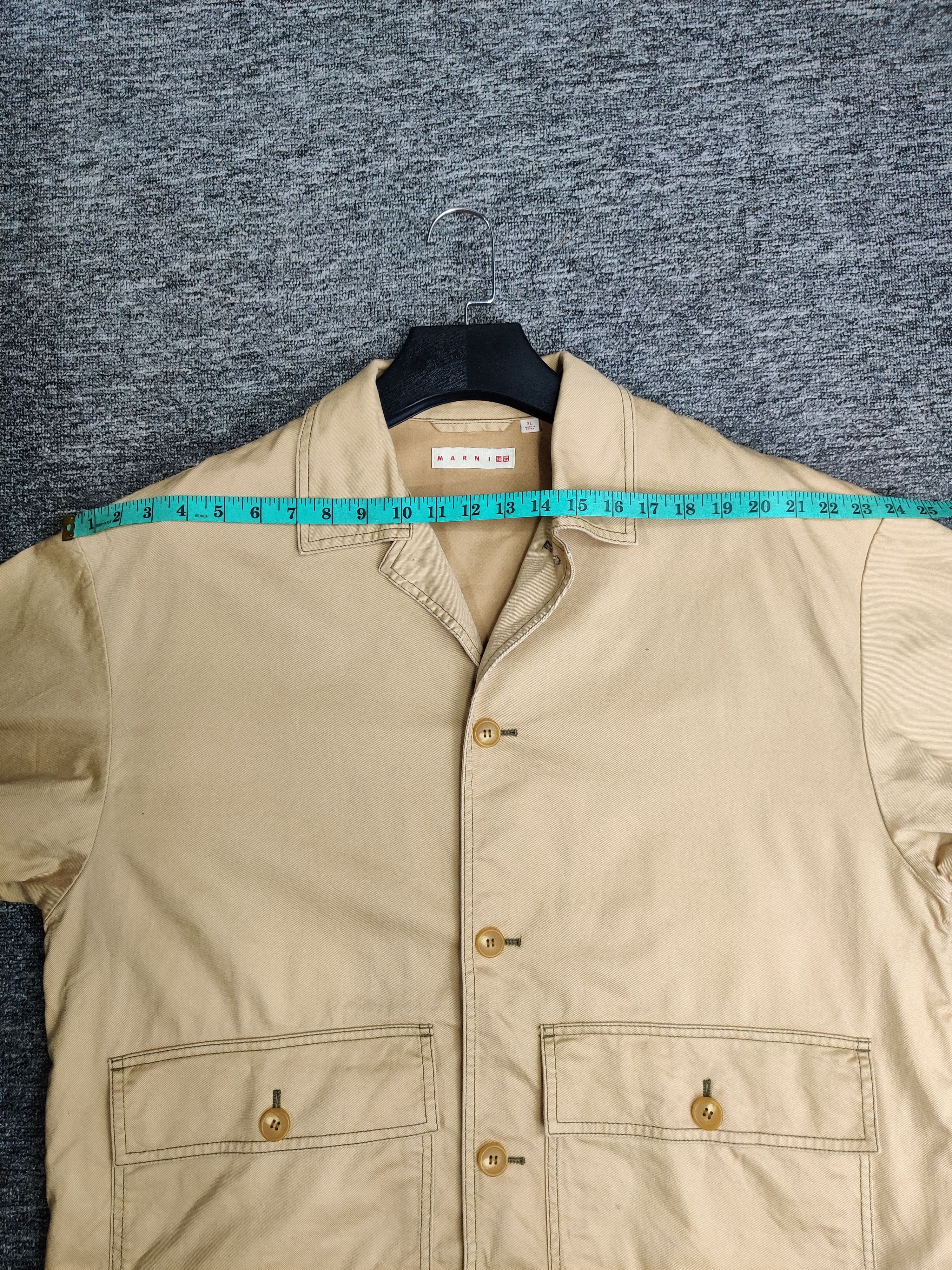Marni × Uniqlo Vintage Uniqlo x Marni Utility Button Ups Jacket Size US XL / EU 56 / 4 - 16 Thumbnail