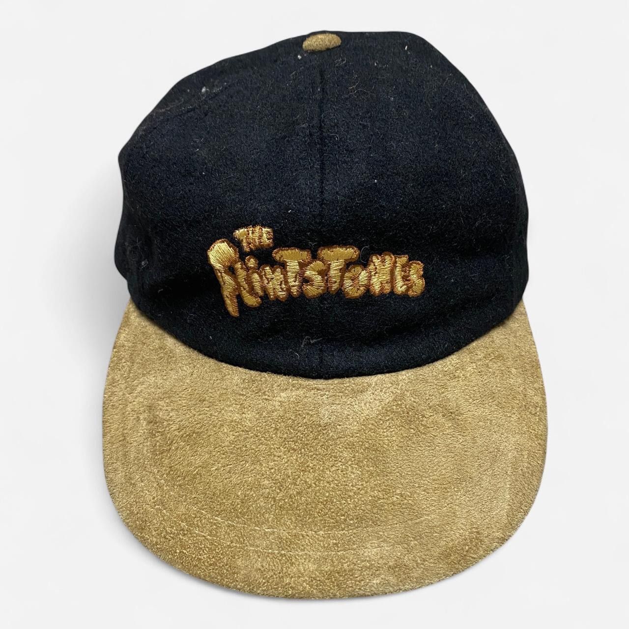 Other Vintage wool and suede tge flint stones black and beige hat Size ONE SIZE - 1 Thumbnail