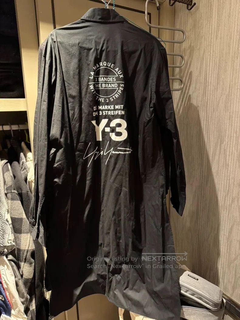 Yohji Yamamoto Yohji Yamamoto Y3 Long Shirt. Size US M / EU 48-50 / 2 - 2 Thumbnail