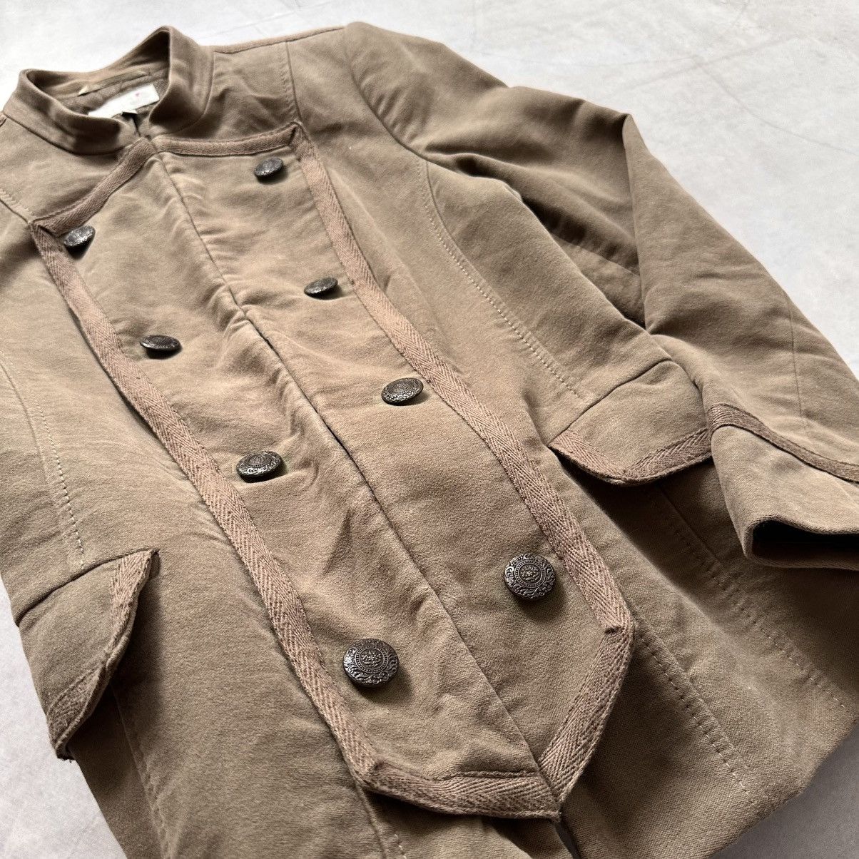 Hysteric Glamour × Undercover 00s Napoleon Military Jacket Coat YSL PPFM Balmain Vibe Size M / US 6-8 / IT 42-44 - 4 Thumbnail