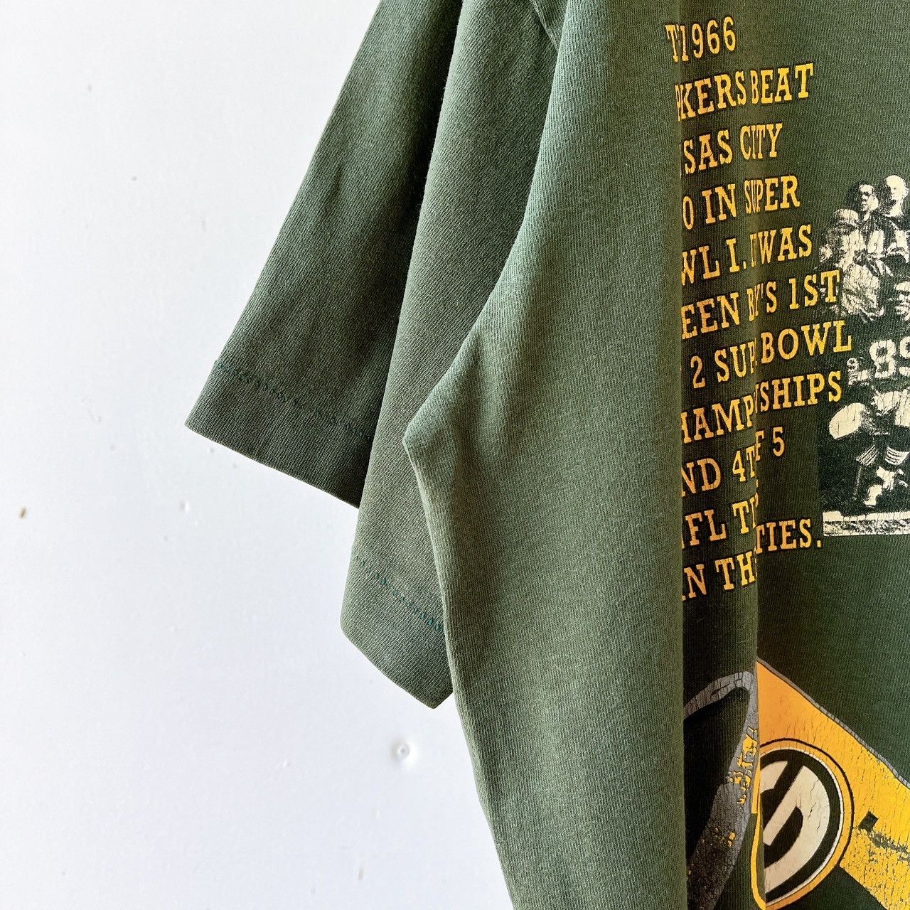 Vintage 90s Green Bay Packers players NFL t-shirt/ L Size US L / EU 52-54 / 3 - 5 Thumbnail