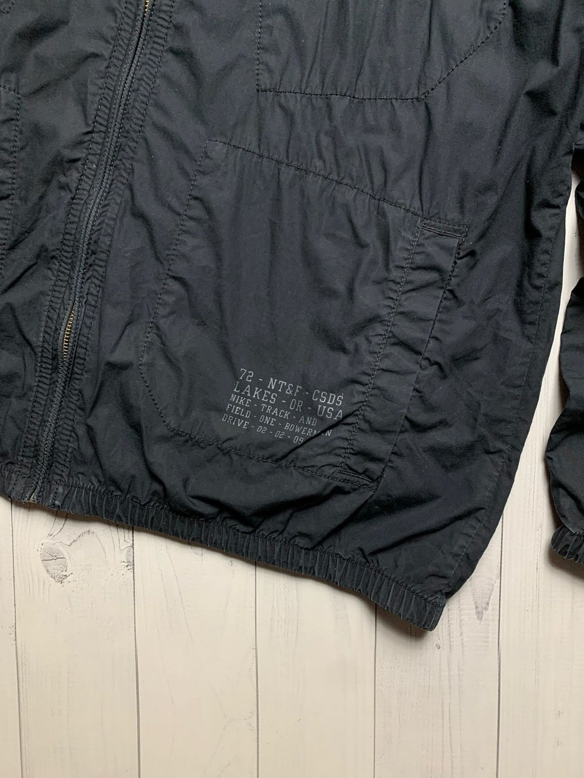 Vintage Vintage Nike M65 denim jacket USA army logo rare NT&F 72 XL Size US XL / EU 56 / 4 - 3 Thumbnail