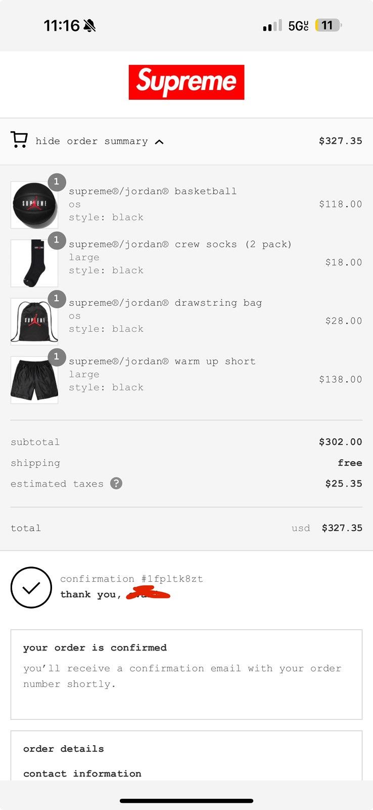 Jordan Brand × Supreme Supreme X Jordan Basketball FW24 Size ONE SIZE - 2 Thumbnail