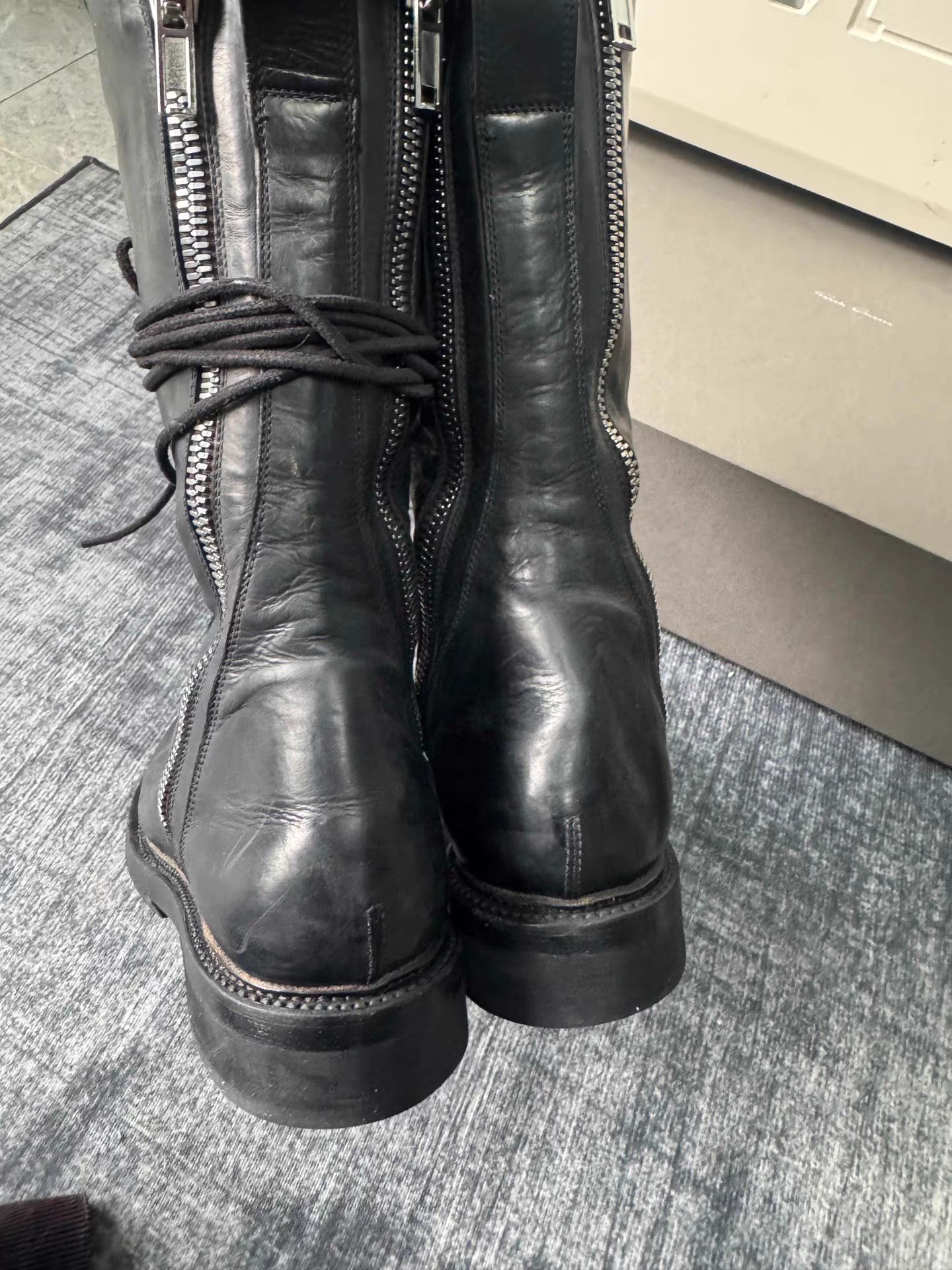 Rick Owens Rick Owens mainline heavy-duty high-top boots Size US 8 / EU 41 - 5 Thumbnail