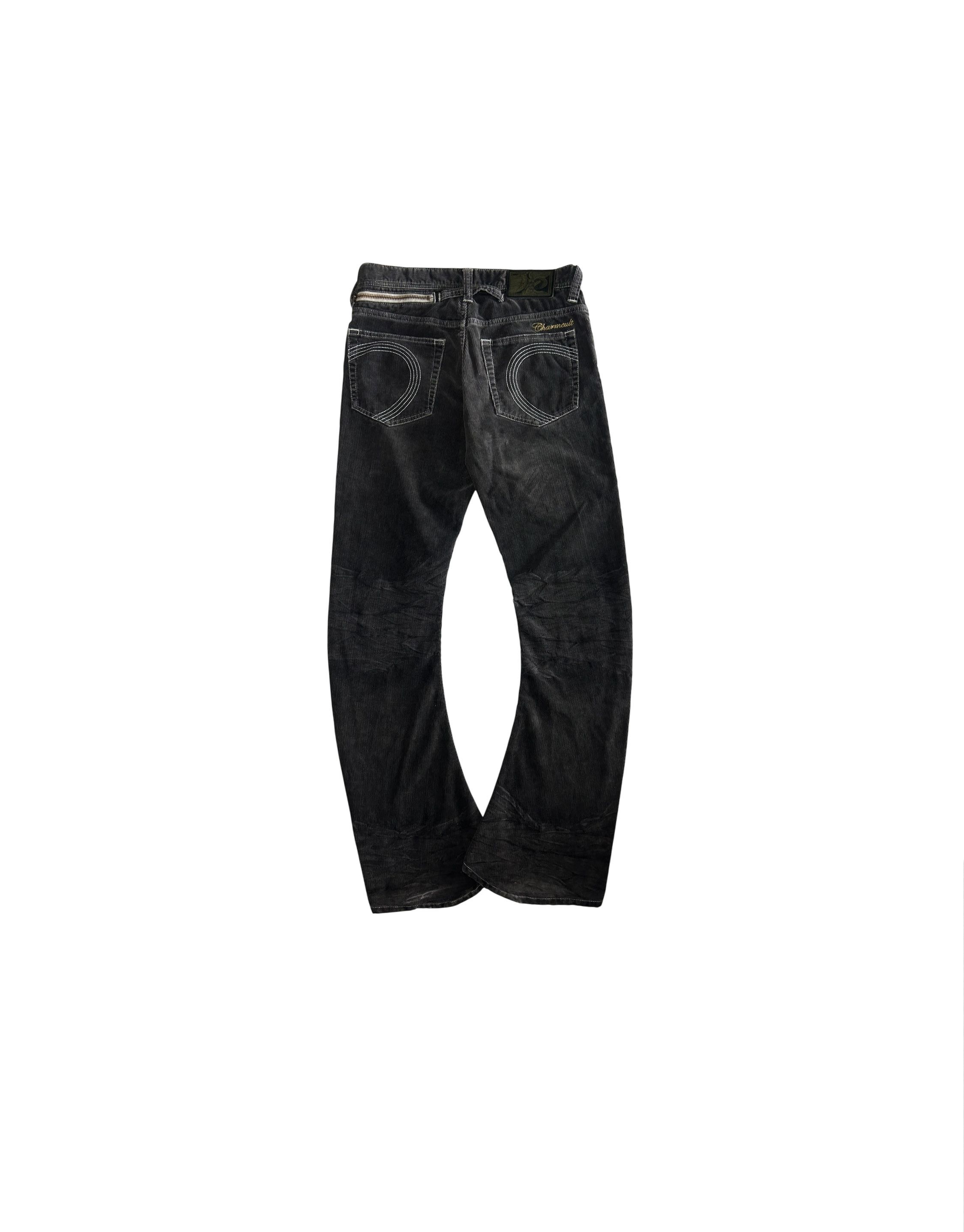 Japanese Brand Charmcult Curved Cord Pants Size US 30 / EU 46 - 2 Thumbnail