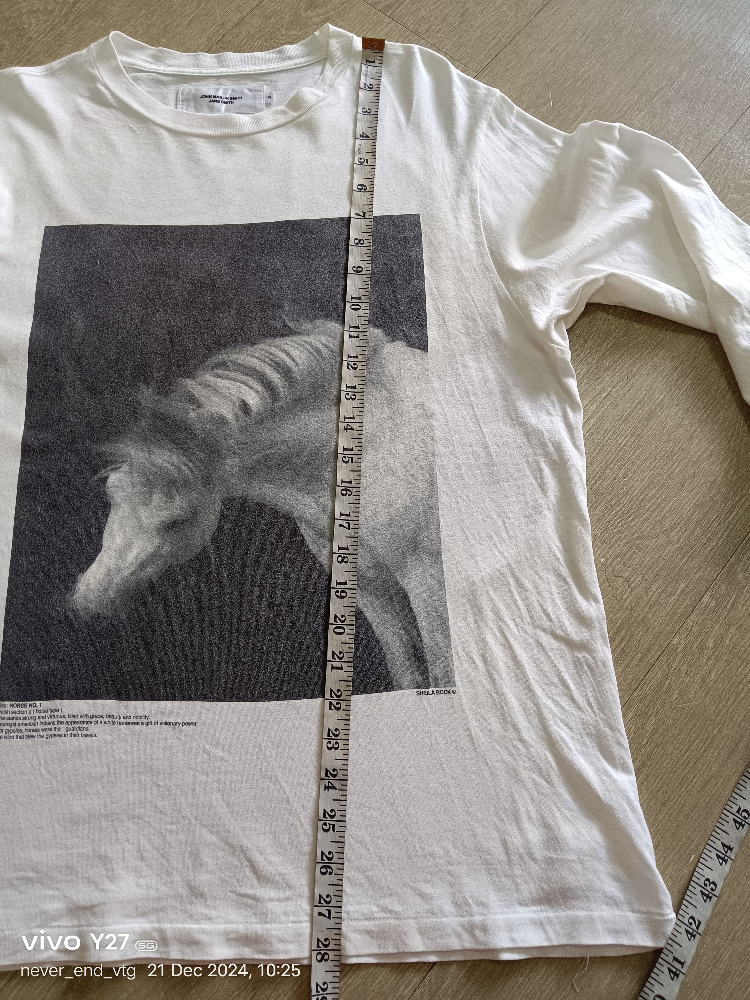 Designer × Japanese Brand John Manson Smith Sheila Rock Horse Size US M / EU 48-50 / 2 - 8 Thumbnail