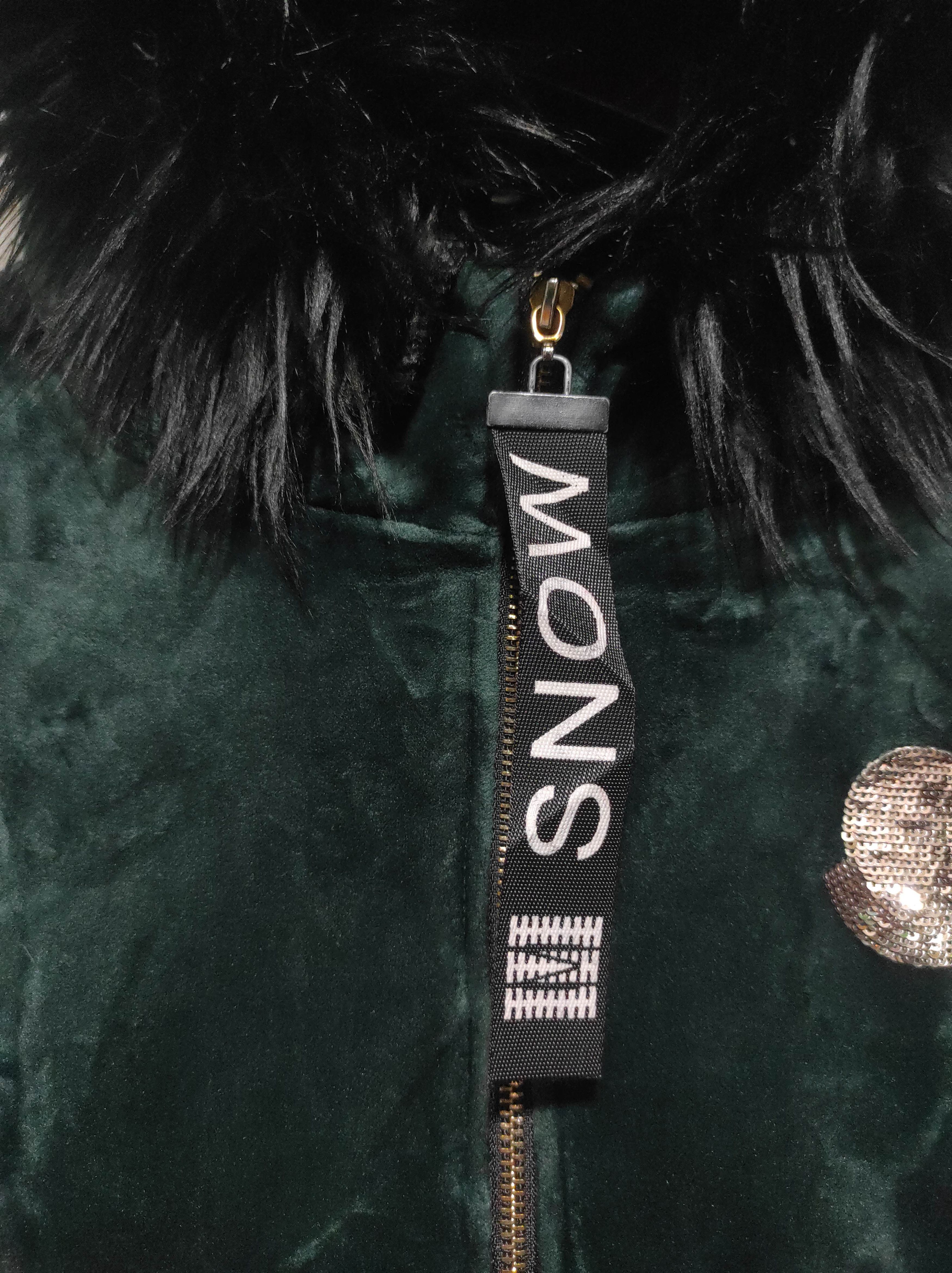 Hysteric Glamour Velvet Green Zipper Fur Hoodie LGB style Size S / US 4 / IT 40 - 5 Thumbnail