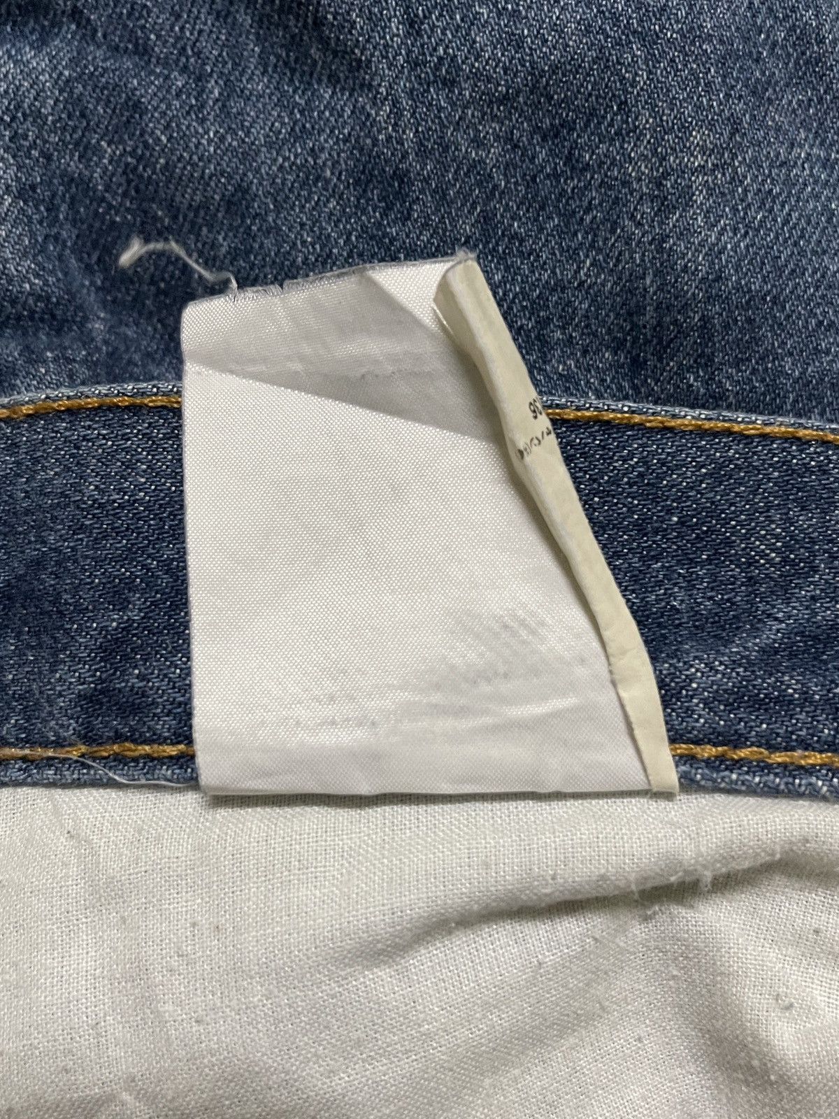 Helmut Lang × Vintage Helmut Lang Blue Jeans Size US 30 / EU 46 - 20 Thumbnail