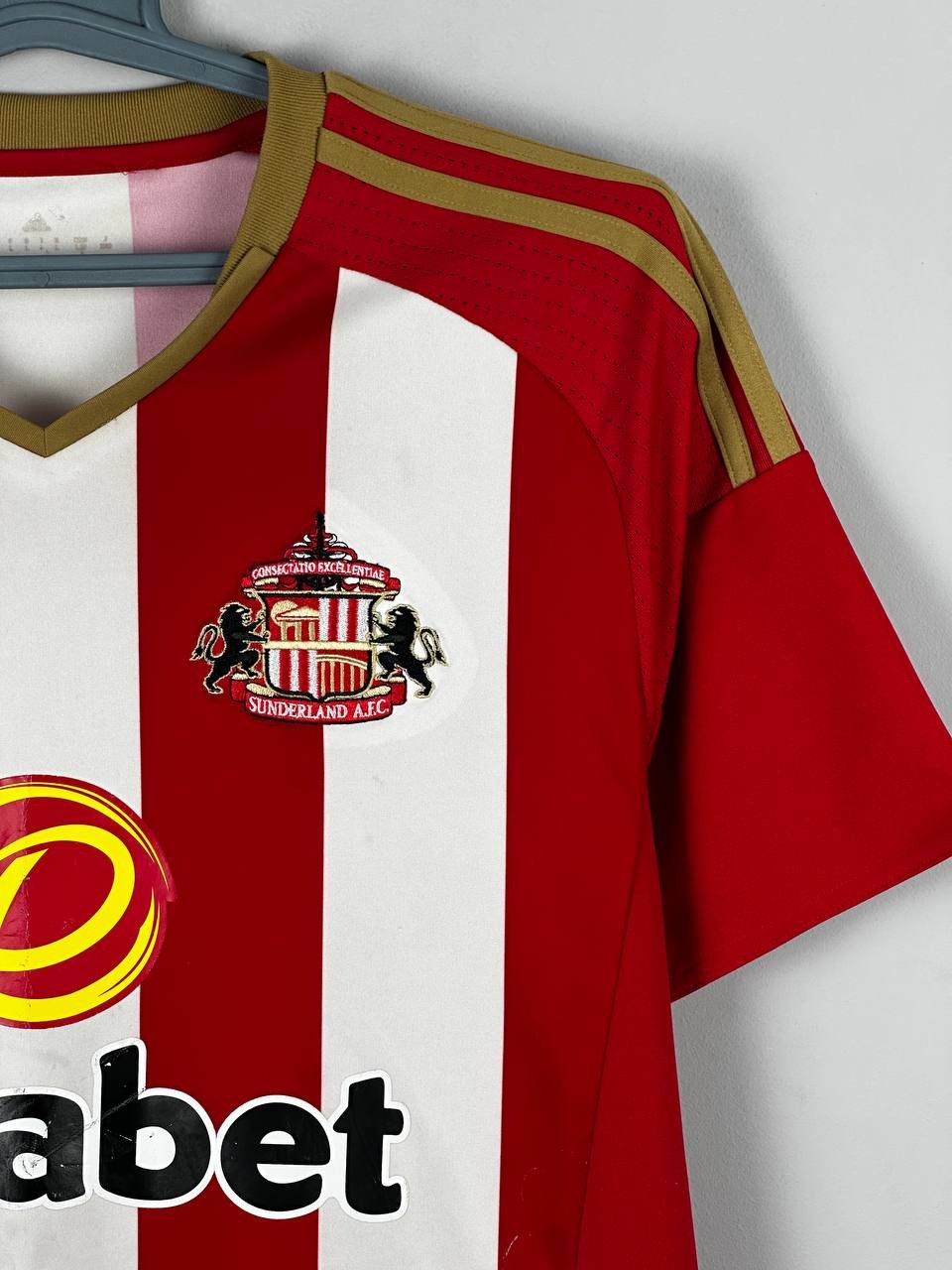 Adidas Vintage Adidas FC Sunderland Football Jersey 2016/2017 Home Size US L / EU 52-54 / 3 - 5 Thumbnail