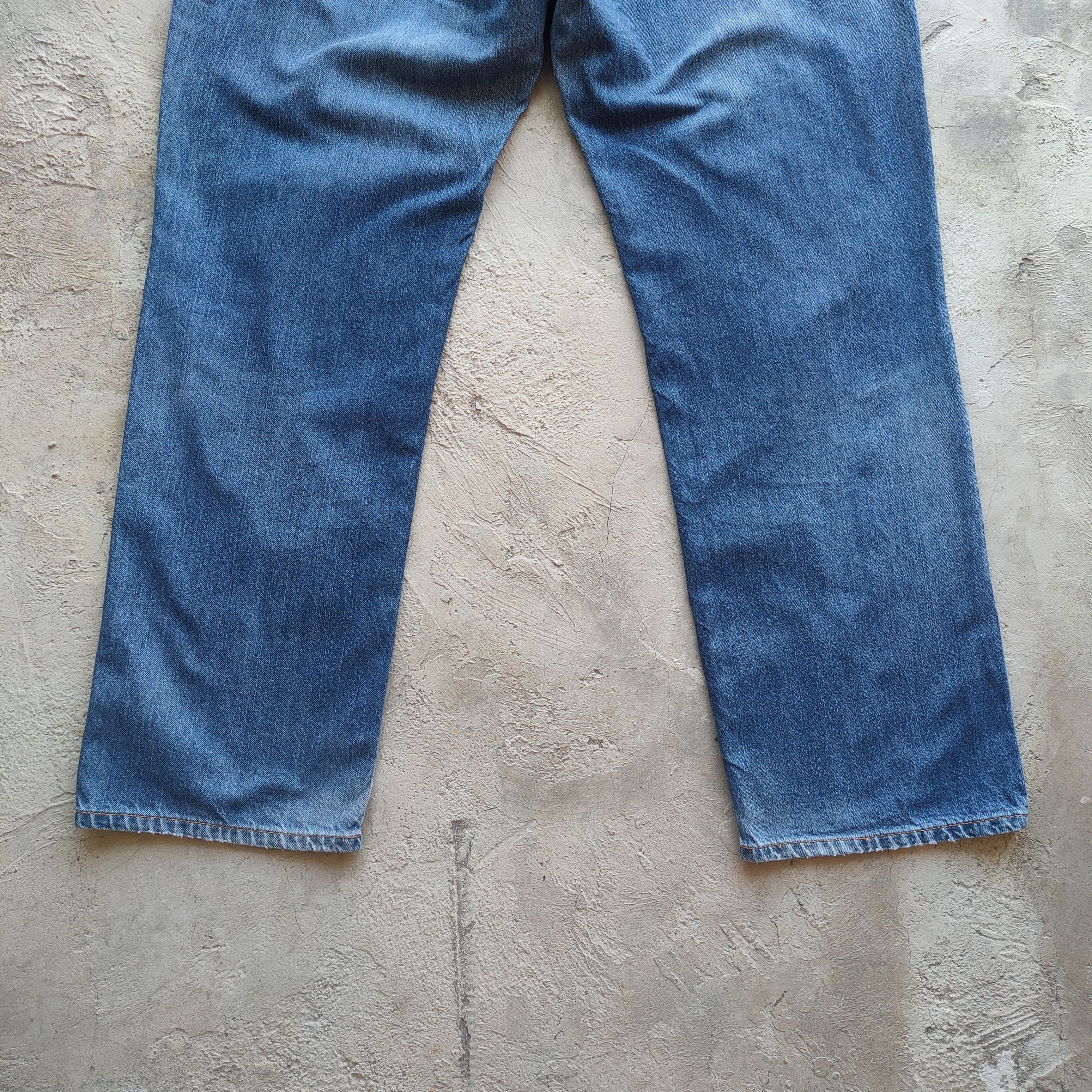Japanese Brand W38 VINTAGE JAPANESE FADED DISTRESSED JEANS PANTS Size US 38 / EU 54 - 8 Thumbnail