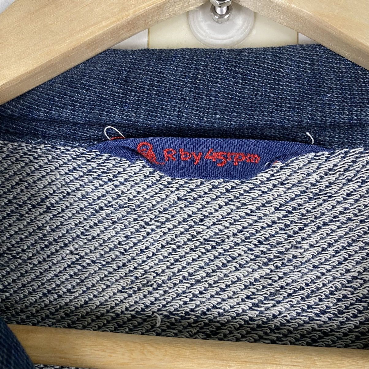 45rpm 💥45RPM DYED INDIGO BUTTON CARDIGAN Size M / US 6-8 / IT 42-44 - 9 Thumbnail