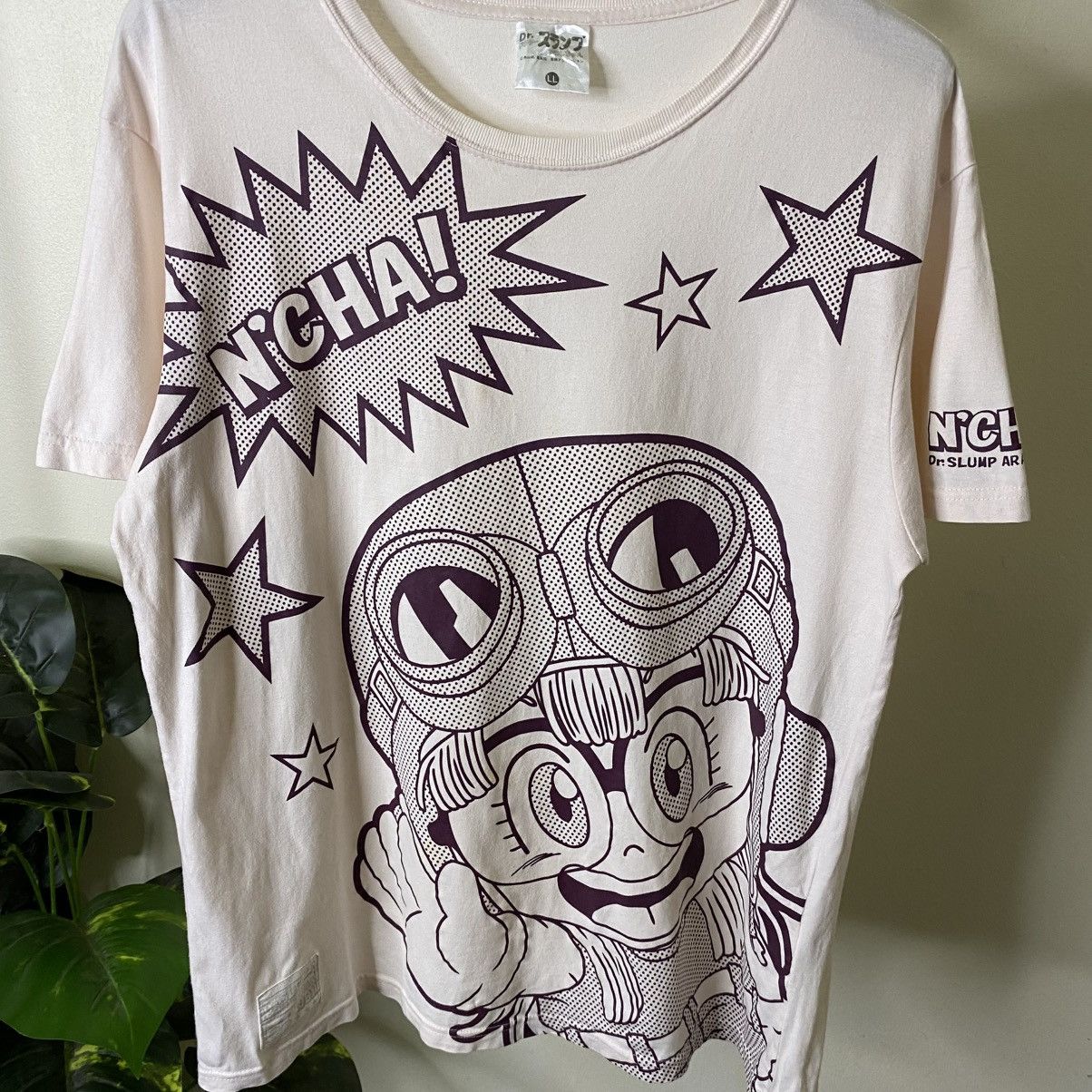 Vintage Y2K Anime Dr Slump Arale Chan Manga Series Overprint Tshirt Size US L / EU 52-54 / 3 - 2 Thumbnail