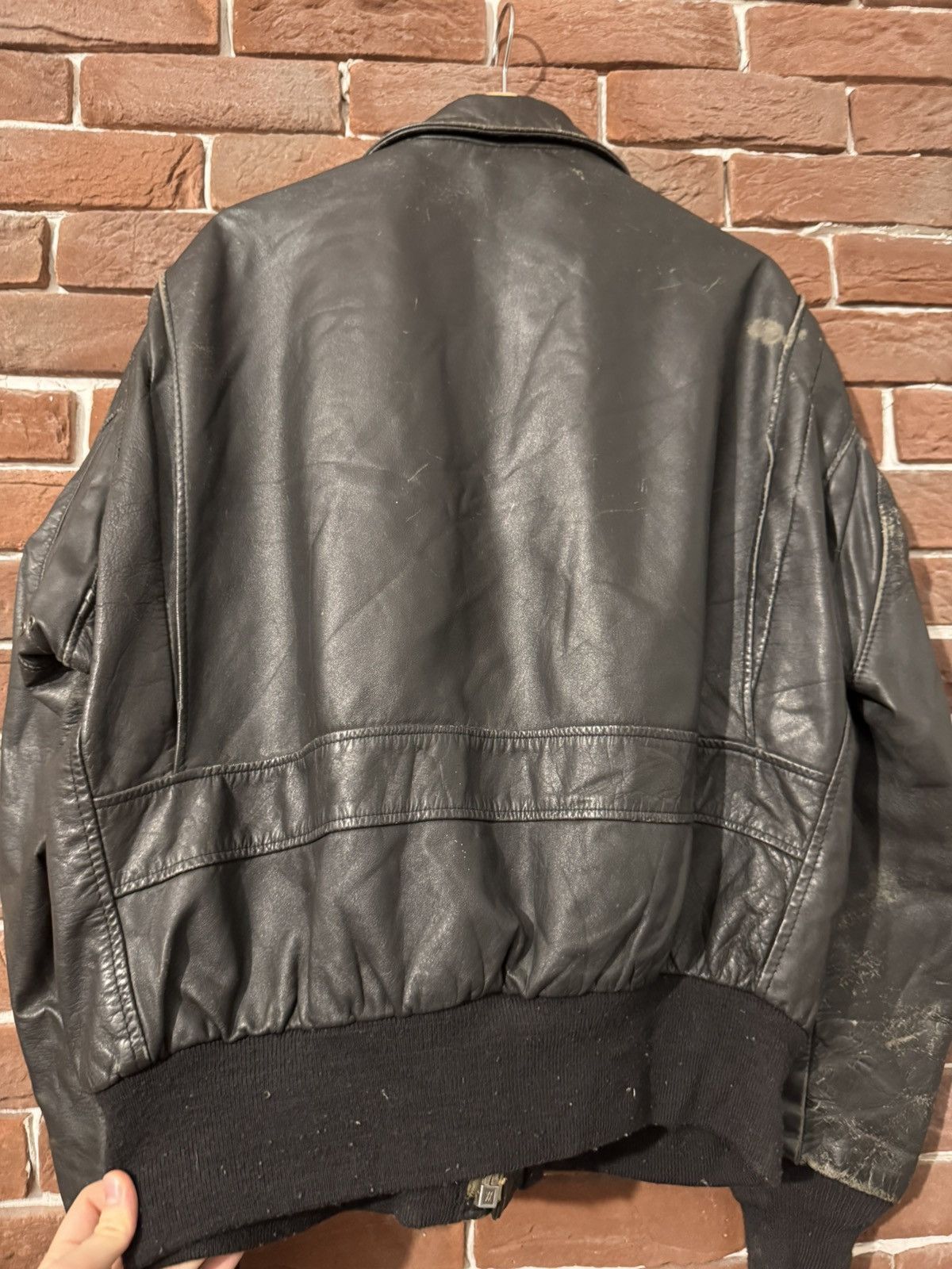 Leather Vintage High Quality Casual Leather Jacket Rare Rock Roll Size US XL / EU 56 / 4 - 18 Thumbnail