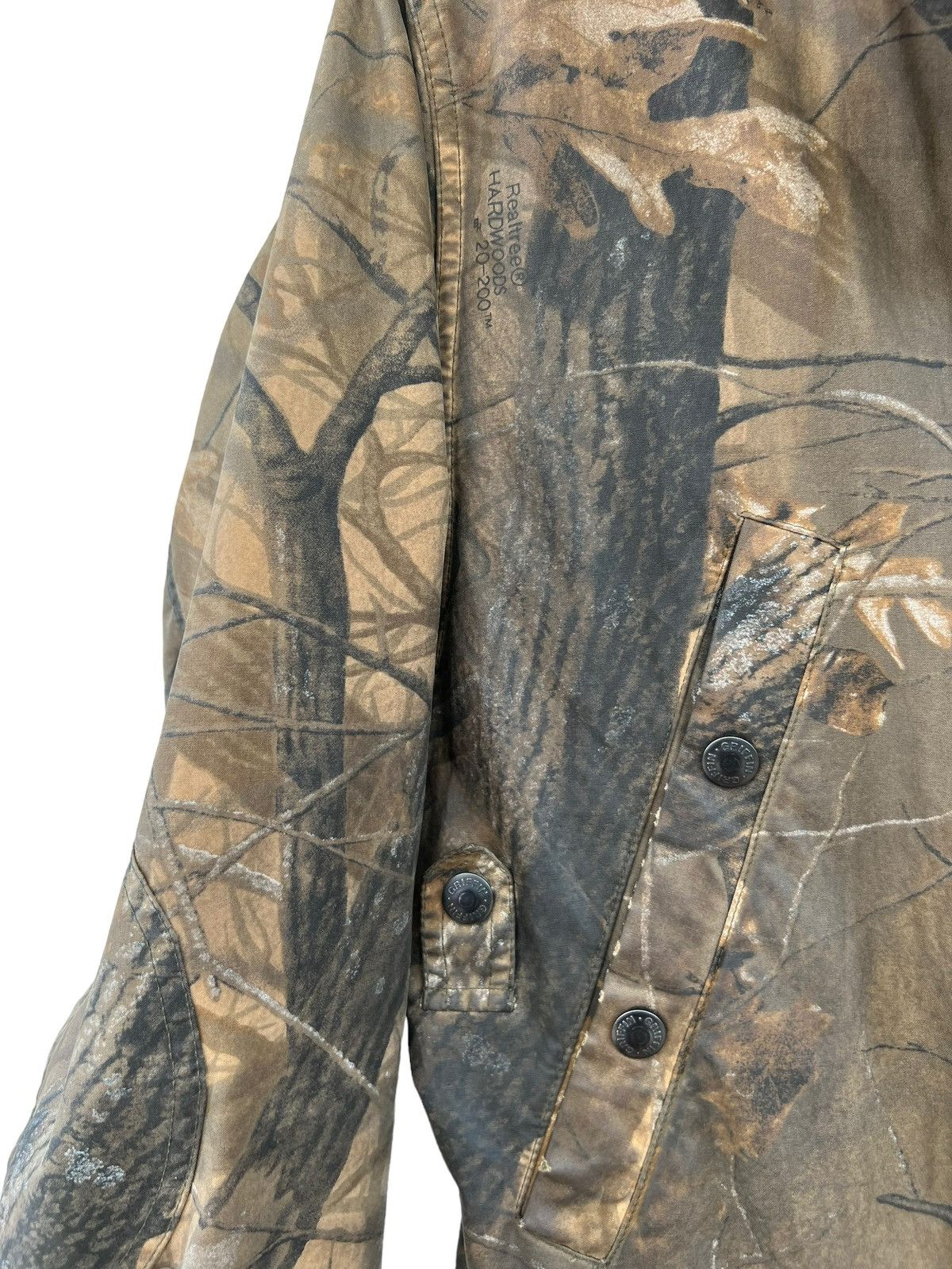 Griffin Vintage Griffin Brits X Realtree Camo Waxed Belted Jacket Size US S / EU 44-46 / 1 - 15 Thumbnail