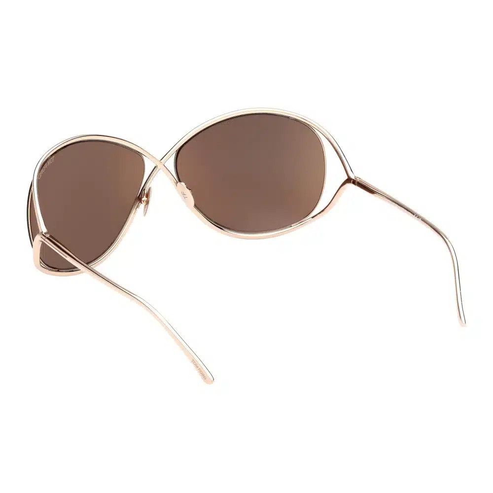 Tom Ford o1sndg1125 FT1067 Size: OS / Nicoletta Sunglasses in Gold Size ONE SIZE - 4 Thumbnail