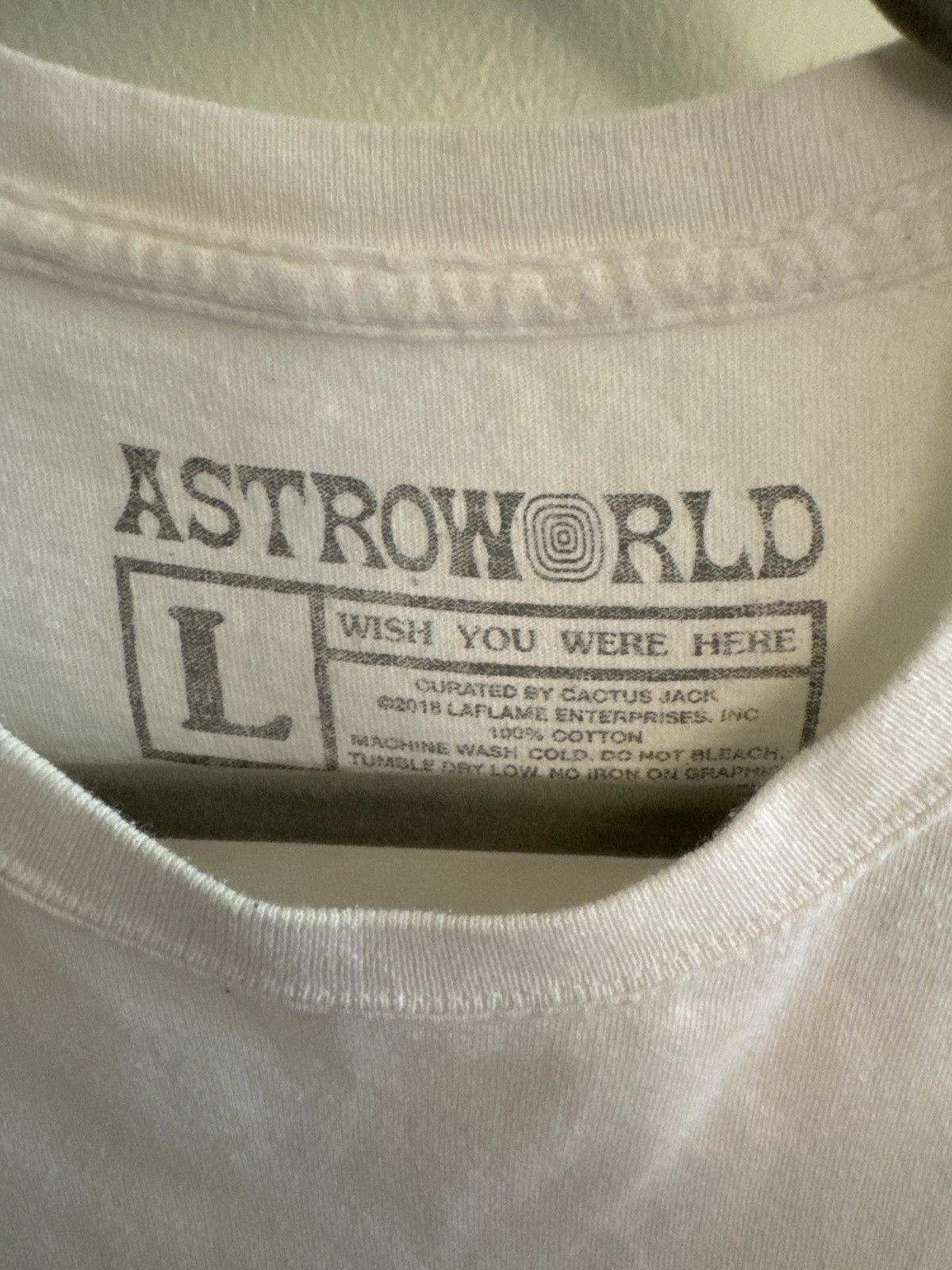 Travis Scott Travis Scott Astroworld ‘No Bystanders’ Tee Size US L / EU 52-54 / 3 - 4 Thumbnail