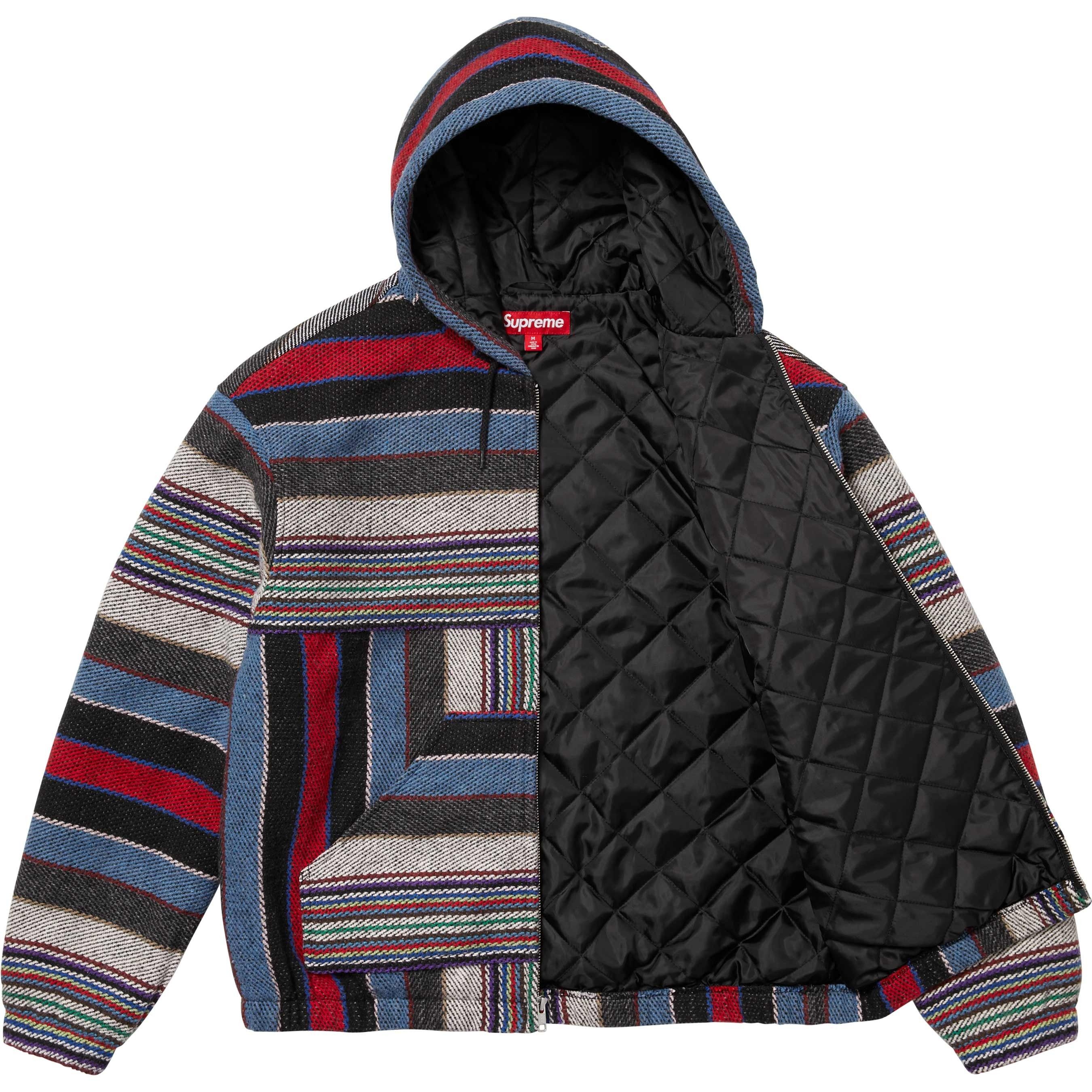 Supreme Supreme Woven Stripe Hooded Jacket Size US S / EU 44-46 / 1 - 2 Thumbnail