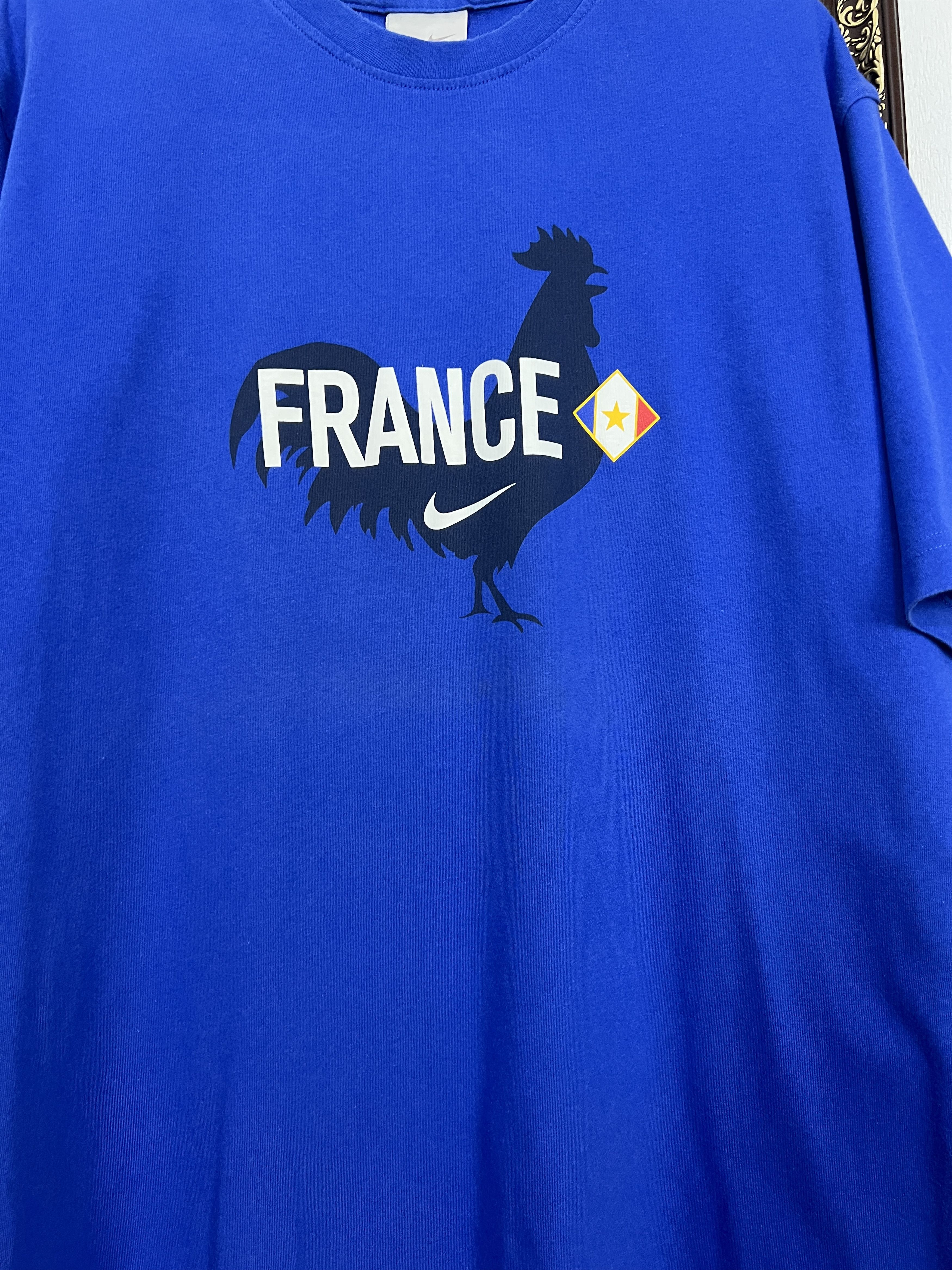 Nike Vintage Nike France Football Train Shirt #12 Henry Blue Size US XL / EU 56 / 4 - 6 Thumbnail