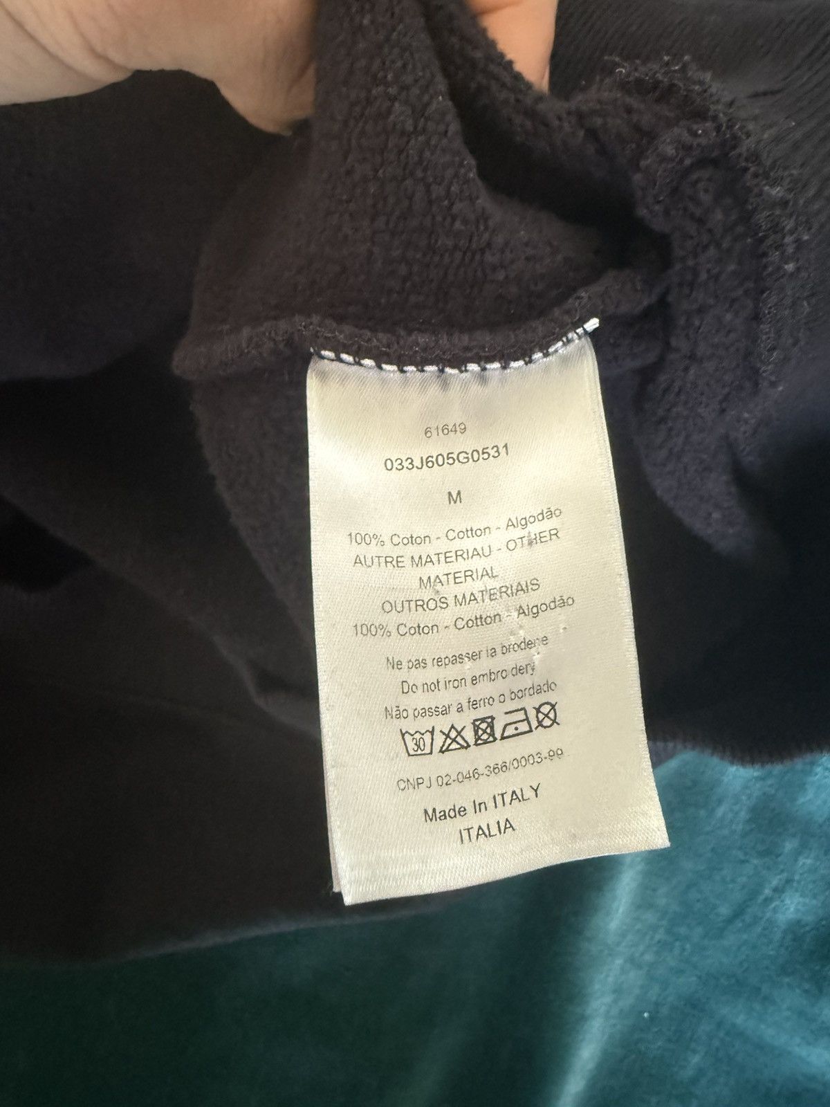 Dior × Stussy Dior x stussy bee hoodie Size US M / EU 48-50 / 2 - 7 Thumbnail
