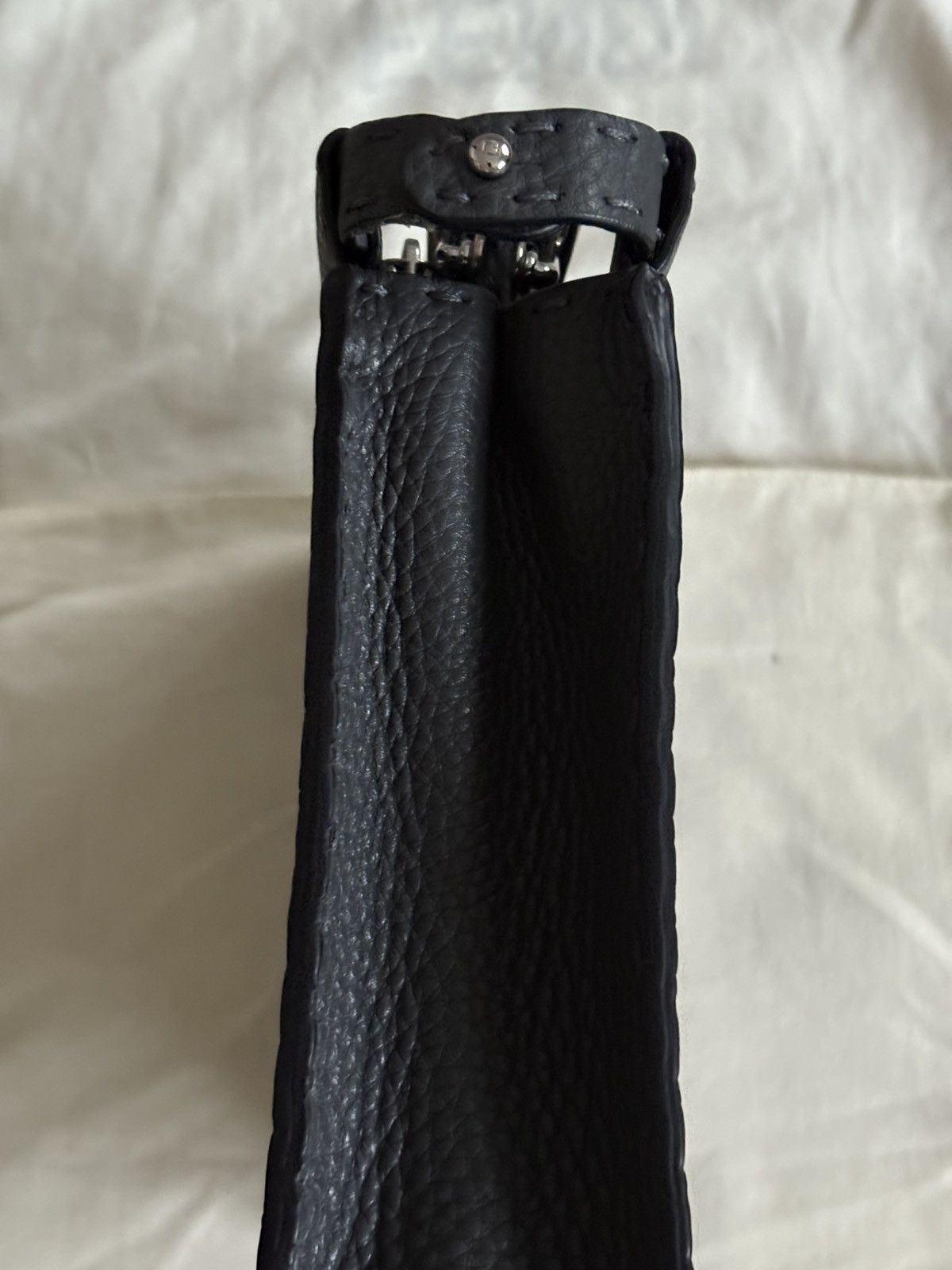 Gray Selleria Peekaboo 2Way Shoulder Bag