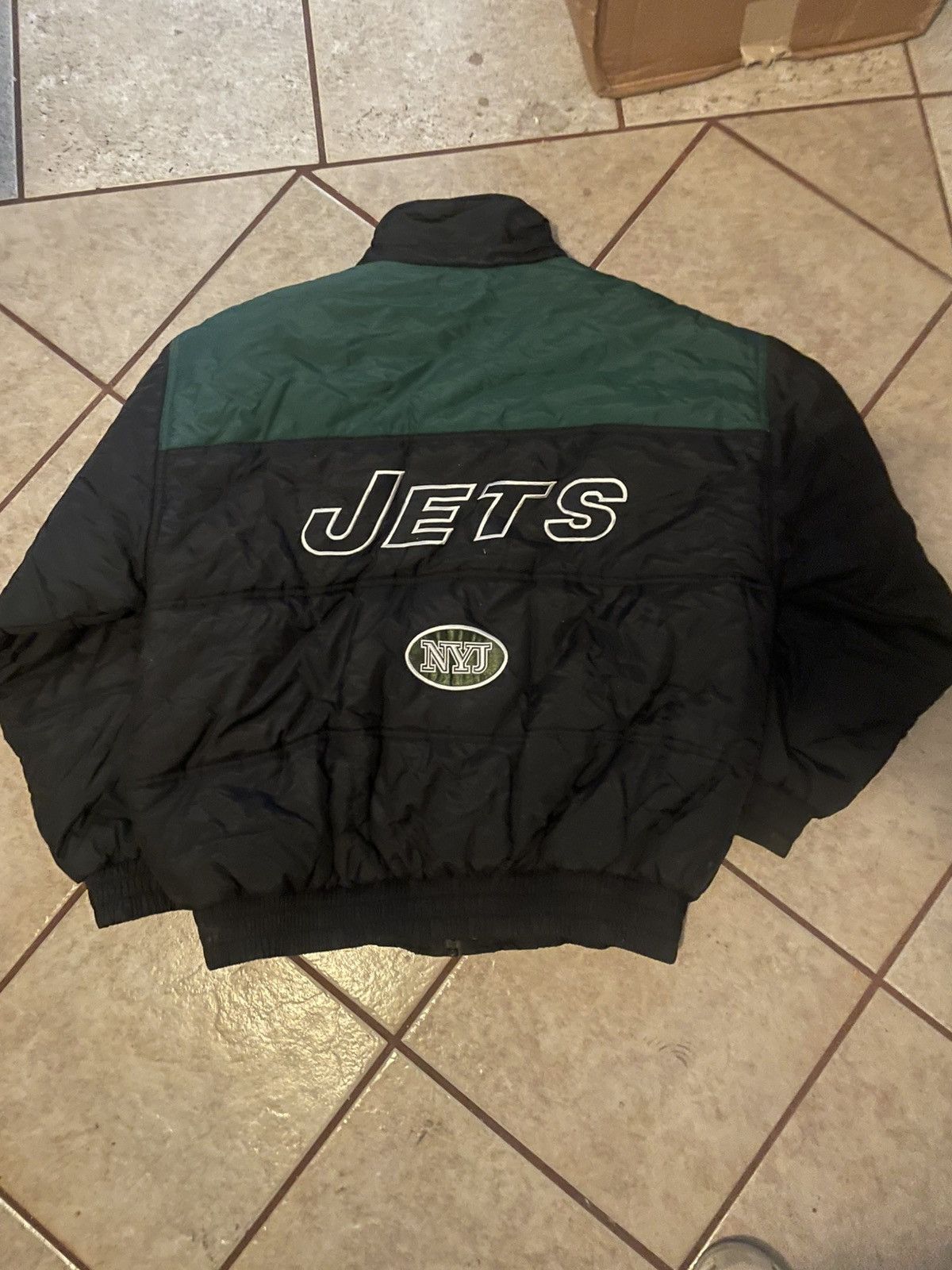 Pro Player Vintage New York Jets pro player puffer jacket Size US L / EU 52-54 / 3 - 2 Thumbnail