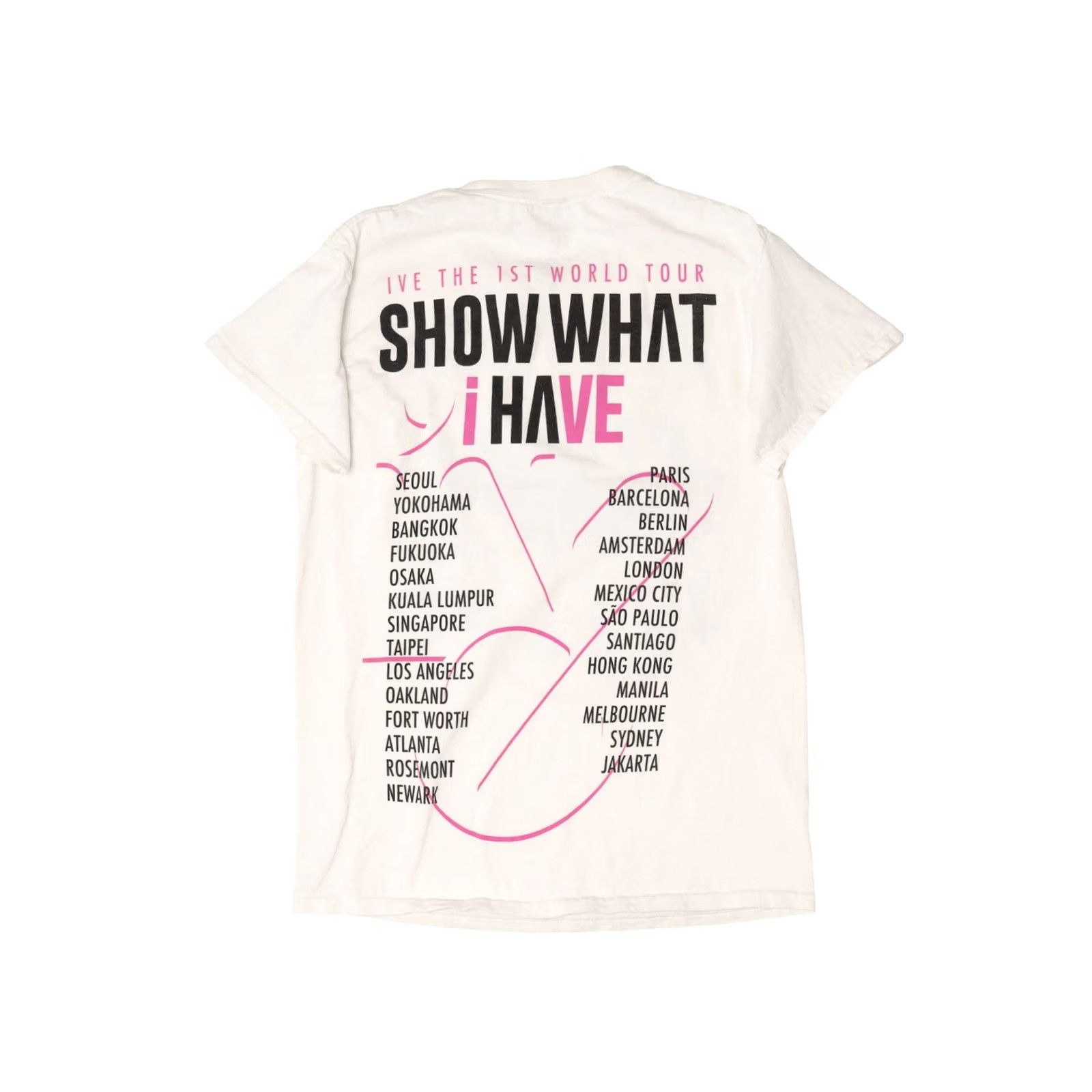 Vintage VINTAGE Ive Show What I Have Tour Kpop T-Shirt White Small Unisex Adults 2020s Mens Womens Boys Girls Size US S / EU 44-46 / 1 - 2 Thumbnail