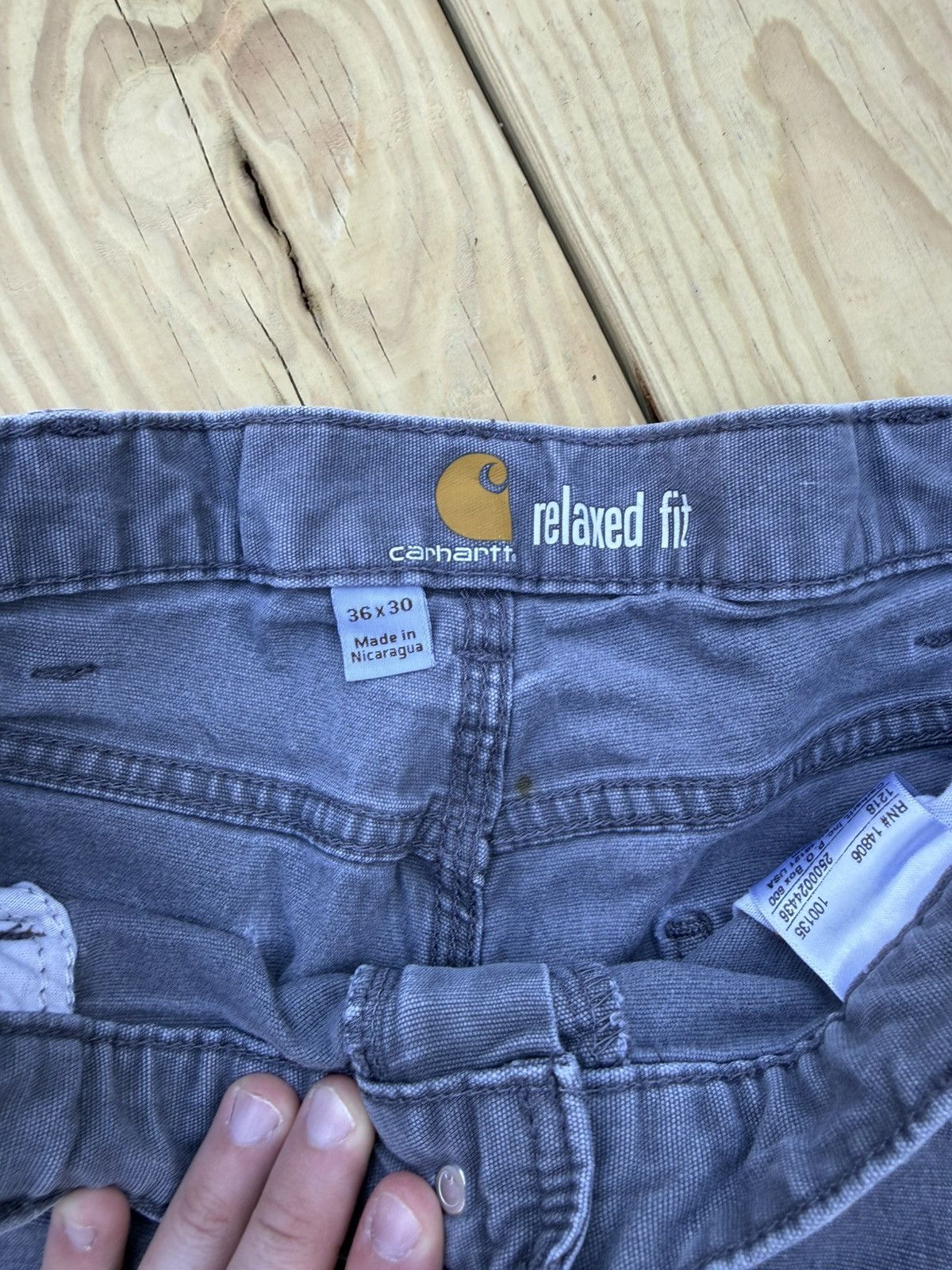 Carhartt Vintage Carhartt Work Pants Size US 36 / EU 52 - 6 Thumbnail