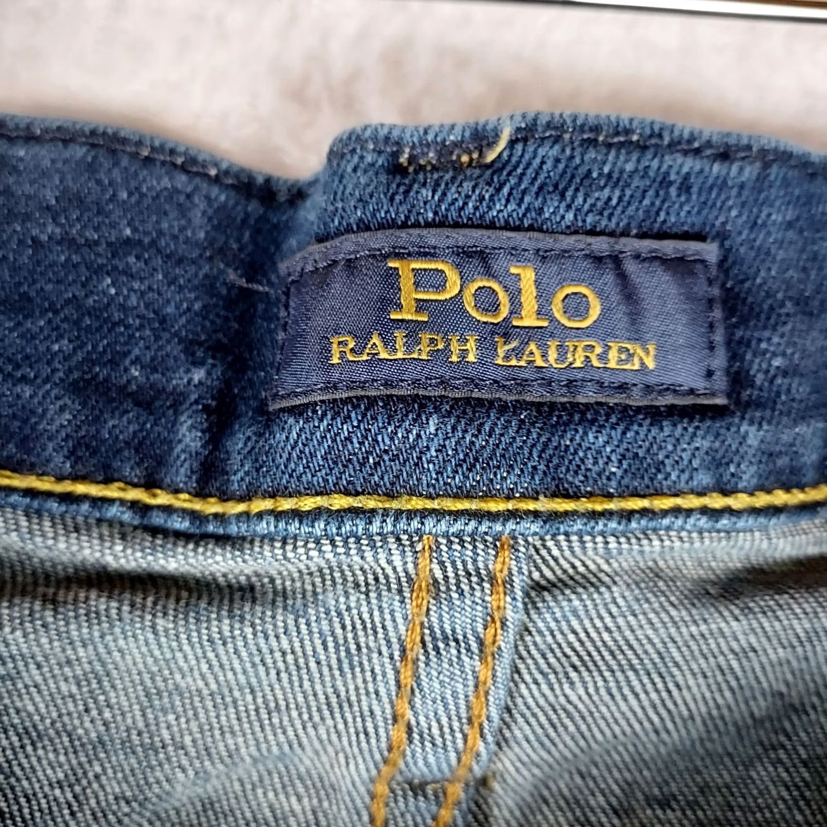 Polo Ralph Lauren Polo Ralph Lauren Jeans Men 44x32 Blue Denim Straight Leg 5-Pocket Workwear Polo Logo Vintage? No Size US XXL / EU 58 / 5 - 5 Thumbnail