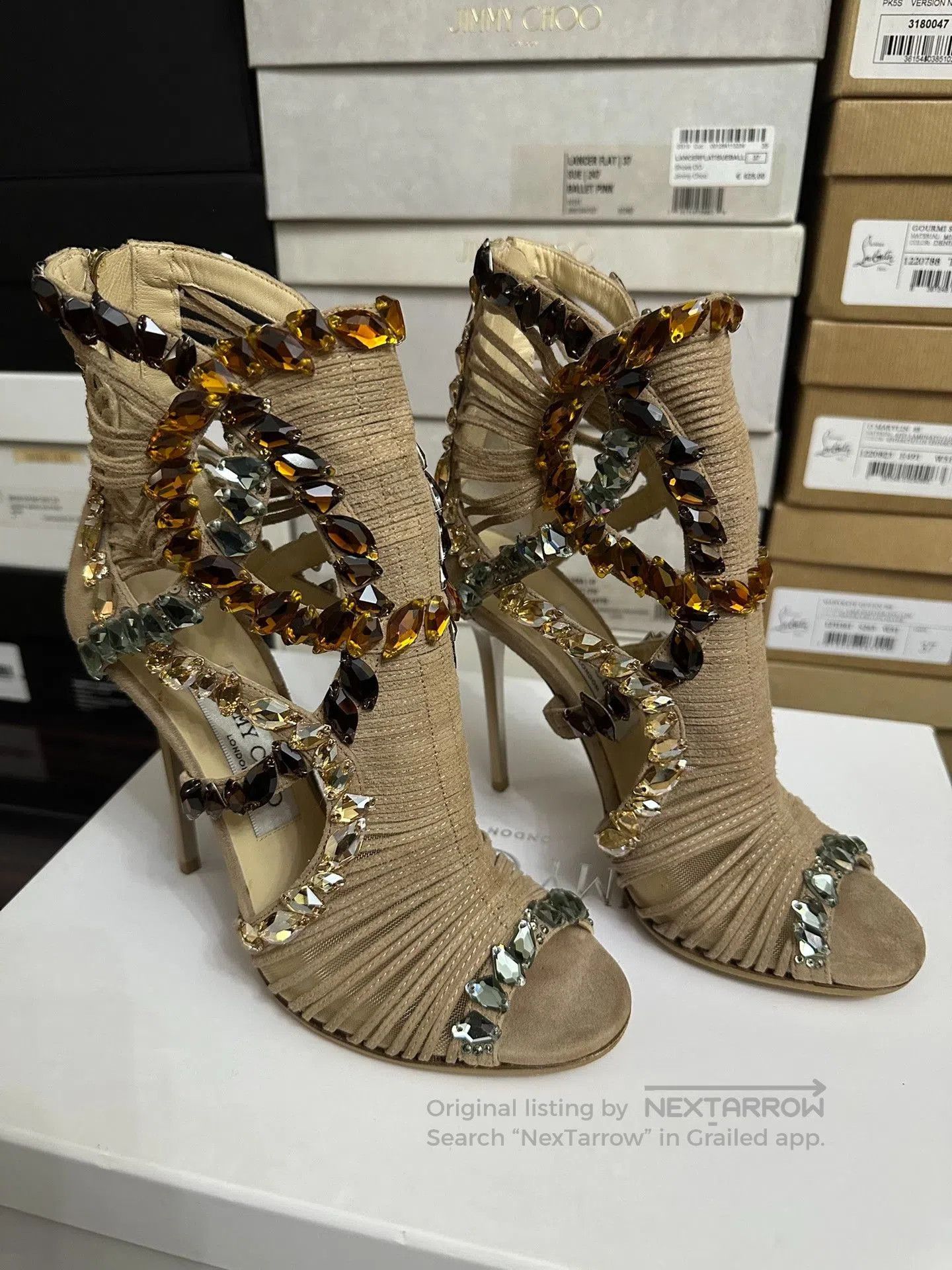 Jimmy Choo Jimmy Choo Limited Edition Heels. Size US 6.5 / IT 36.5 - 3 Thumbnail