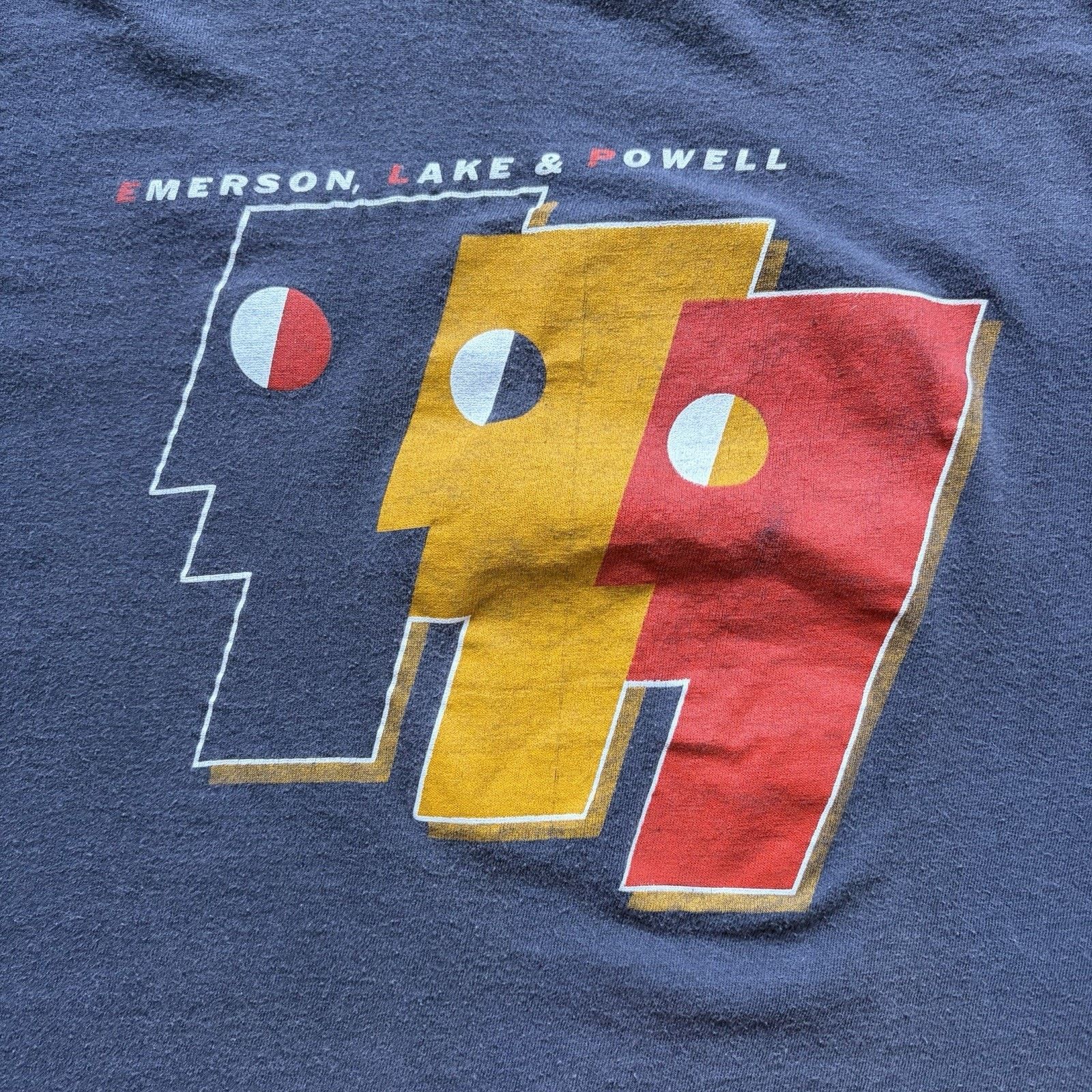 Hanes Vtg 80s Emerson Lake & Powell Everyone Knows Shirt XL Rock Size US L / EU 52-54 / 3 - 2 Thumbnail