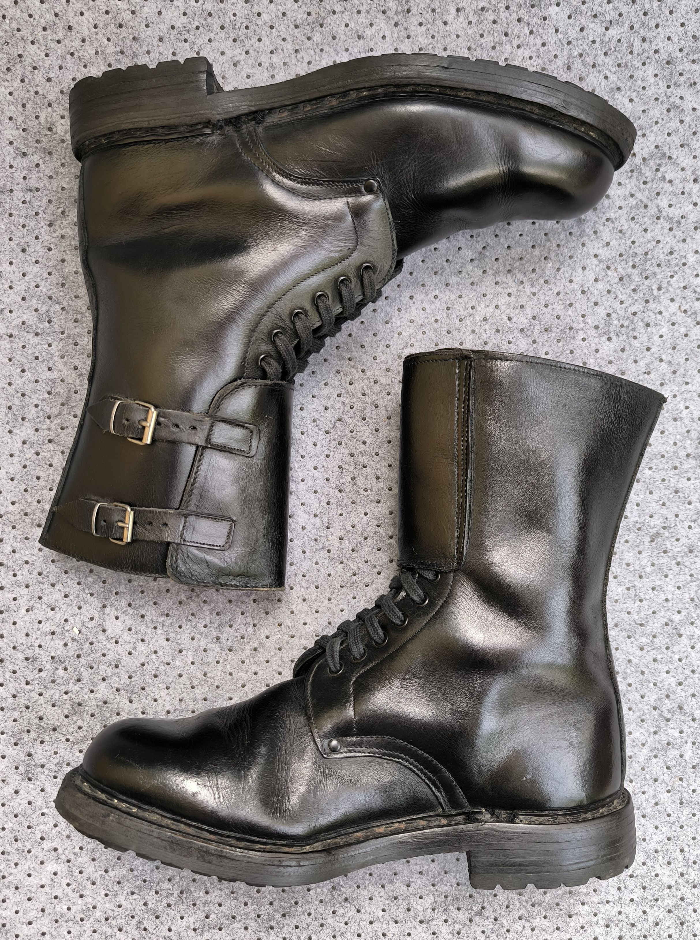 Vintage Vintage 1980 Italian military combat buckle boot DAVOS sole Size US 10 / EU 43 - 2 Thumbnail