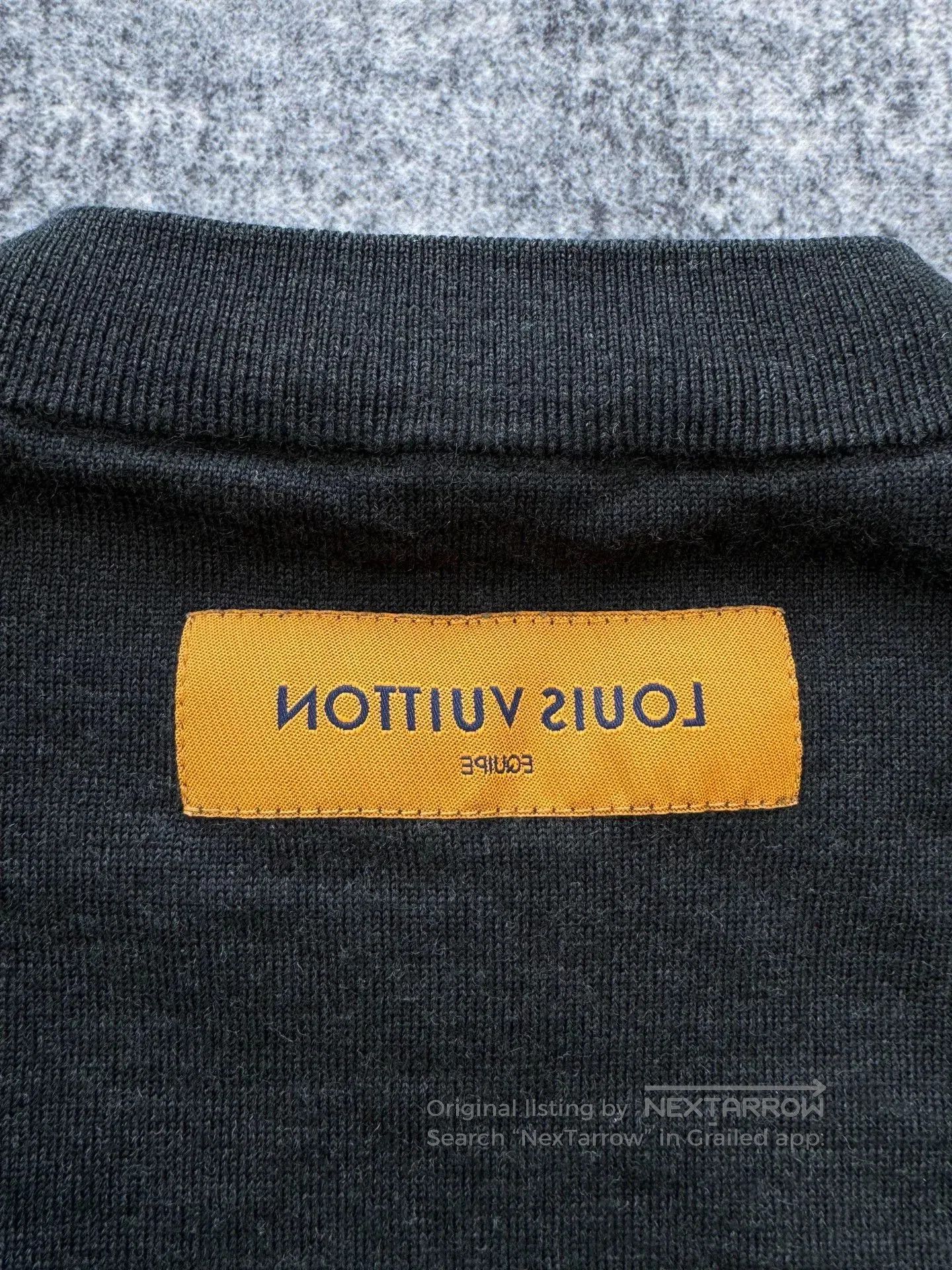 Louis Vuitton louis vuitton black wool uniform sweater. Size US M / EU 48-50 / 2 - 3 Thumbnail